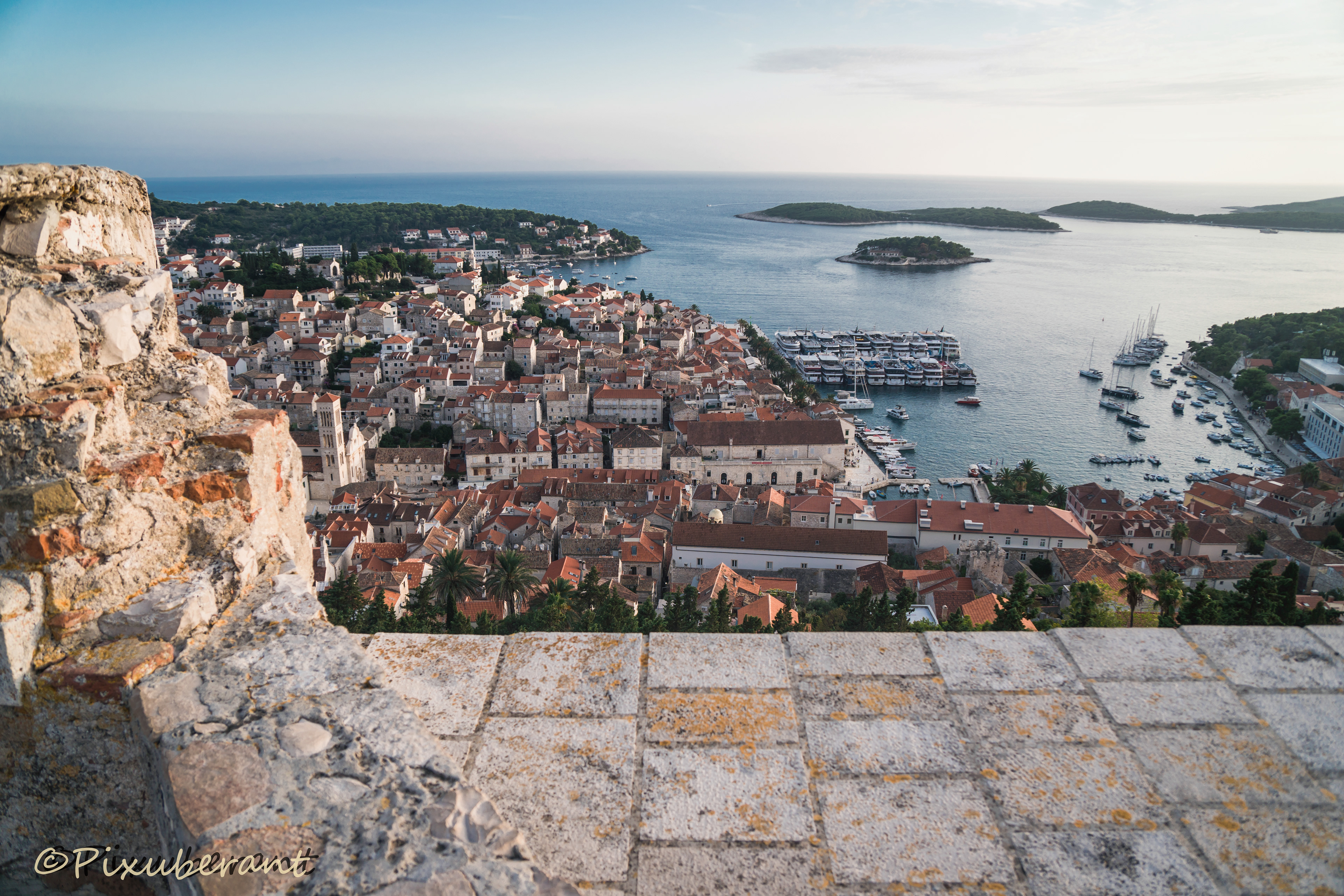 view from Hvar Fortress