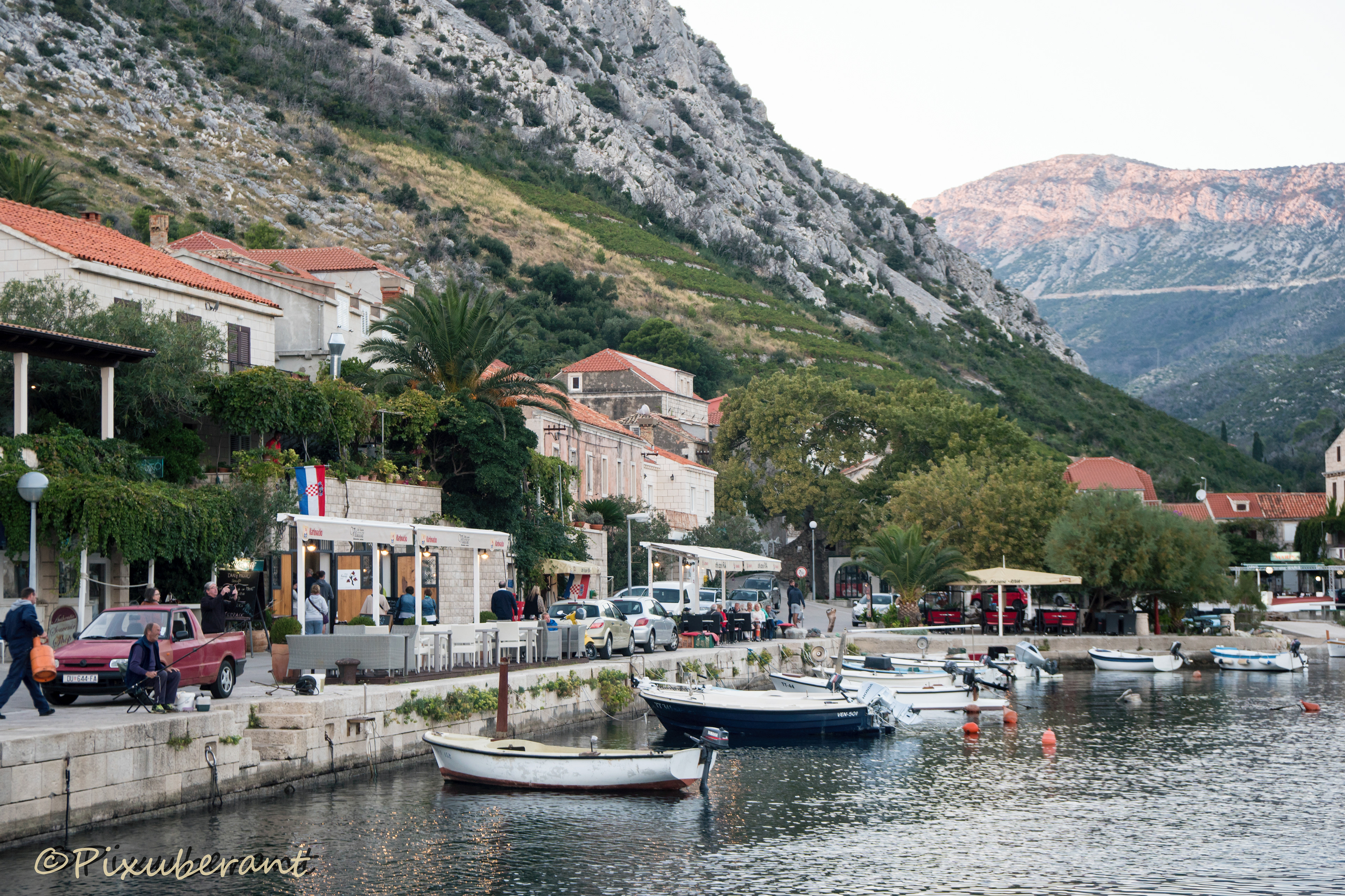 Lovely Trstenik harbour