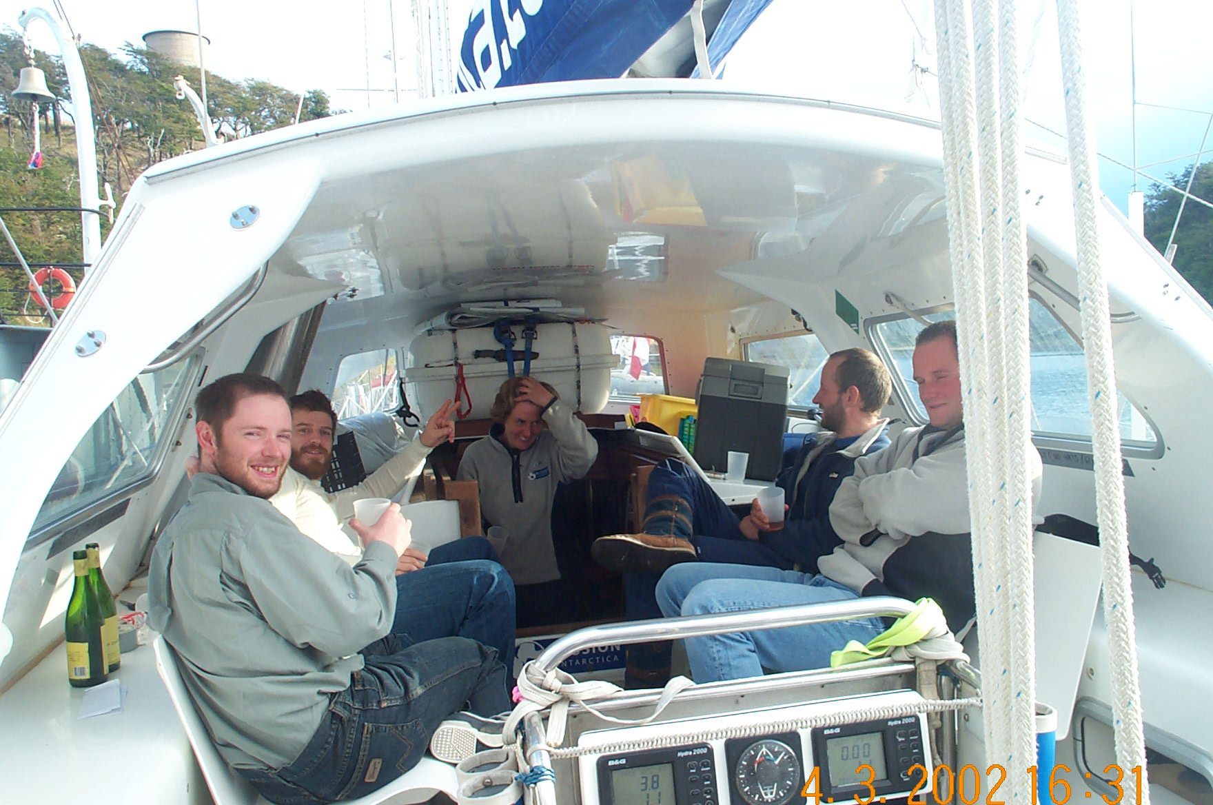 Happy Arrival at Micalvi YC in Puerto Williams