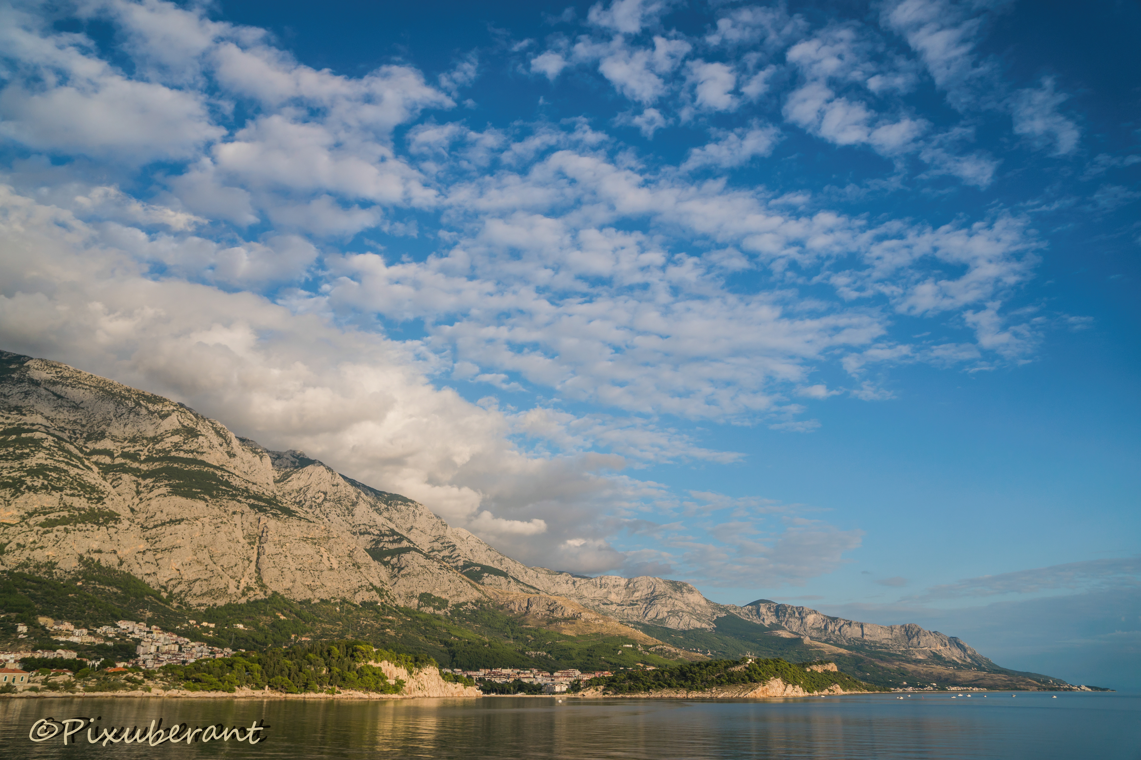 cruising to Makarska