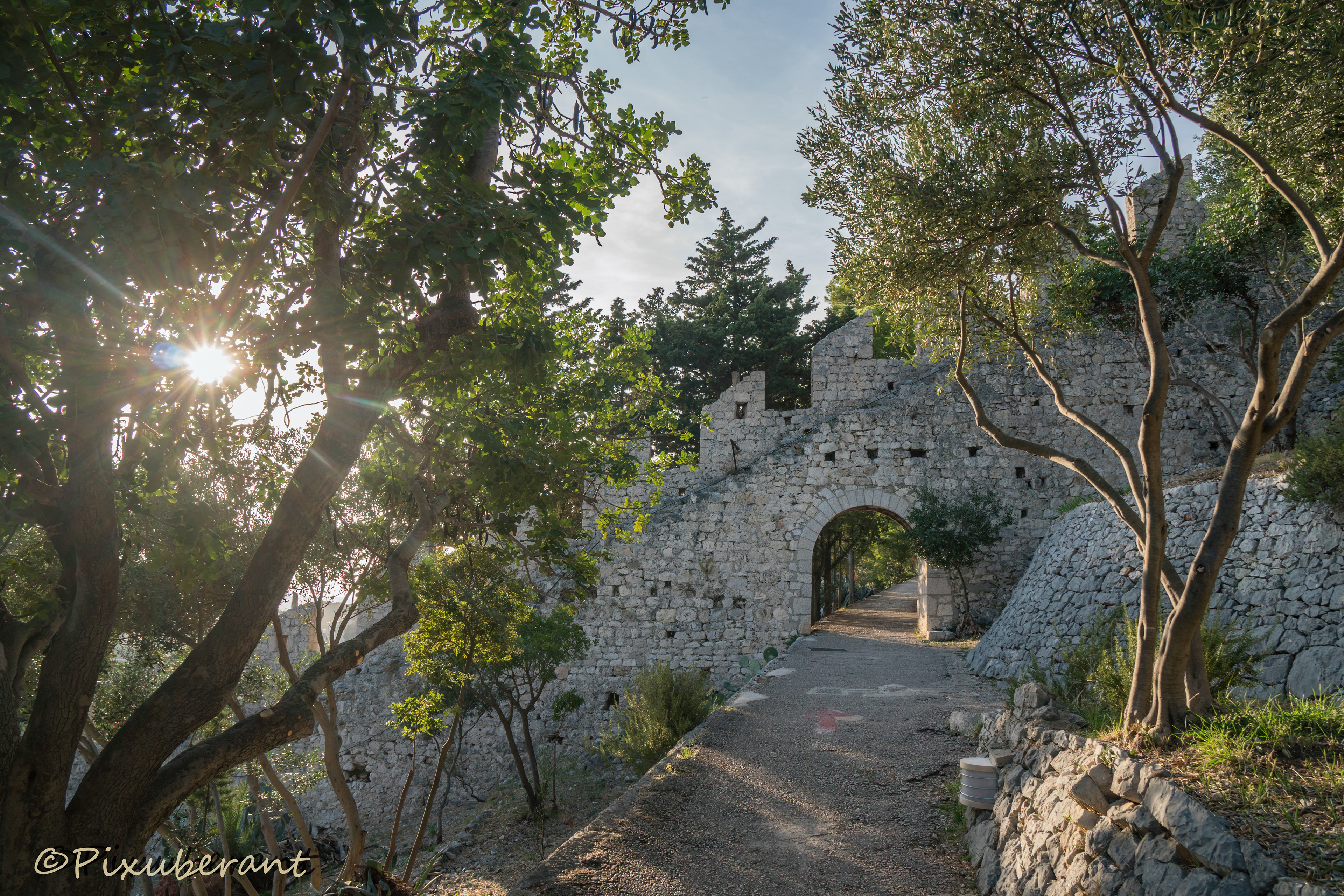 fortress walls