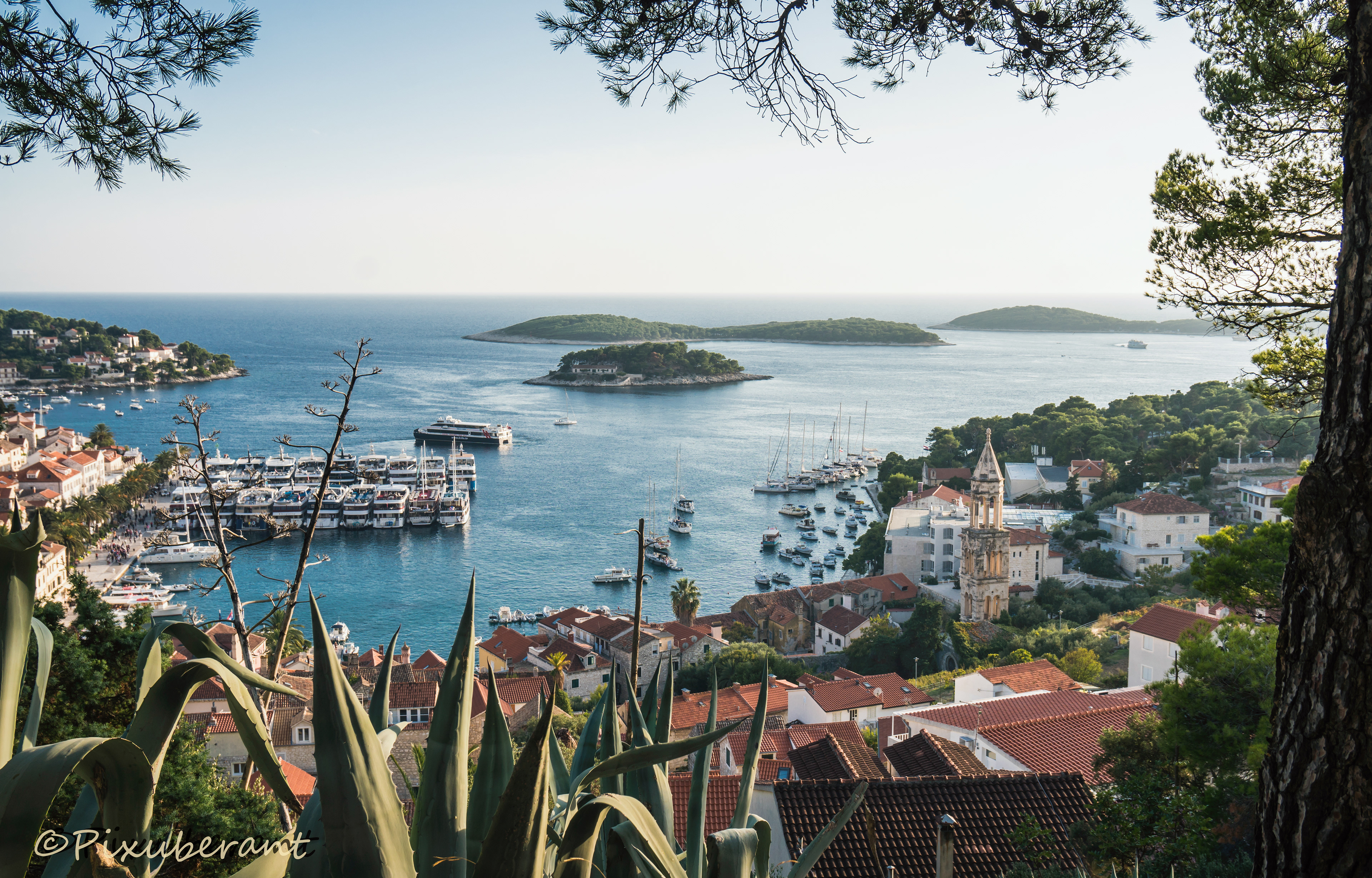 Hvar town view