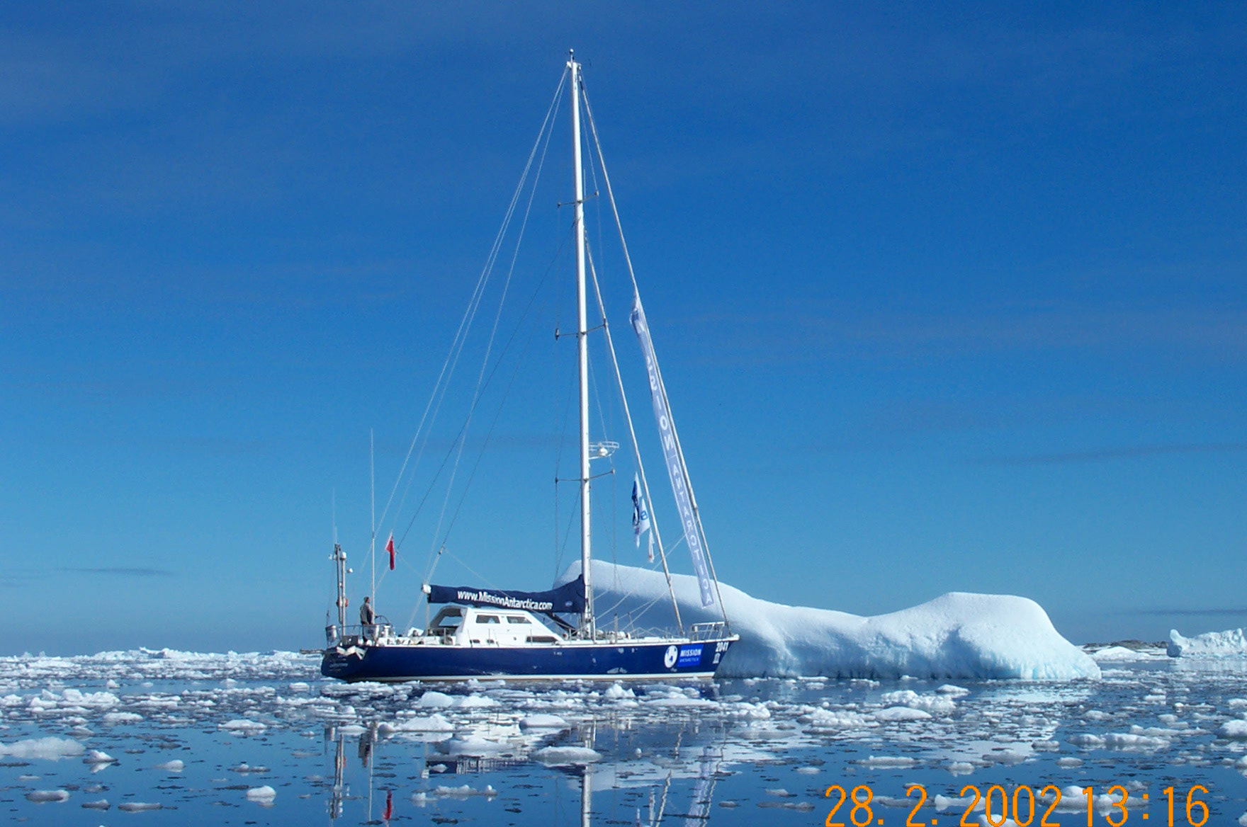 2041 and an iceberg in the Lemaire Channel
