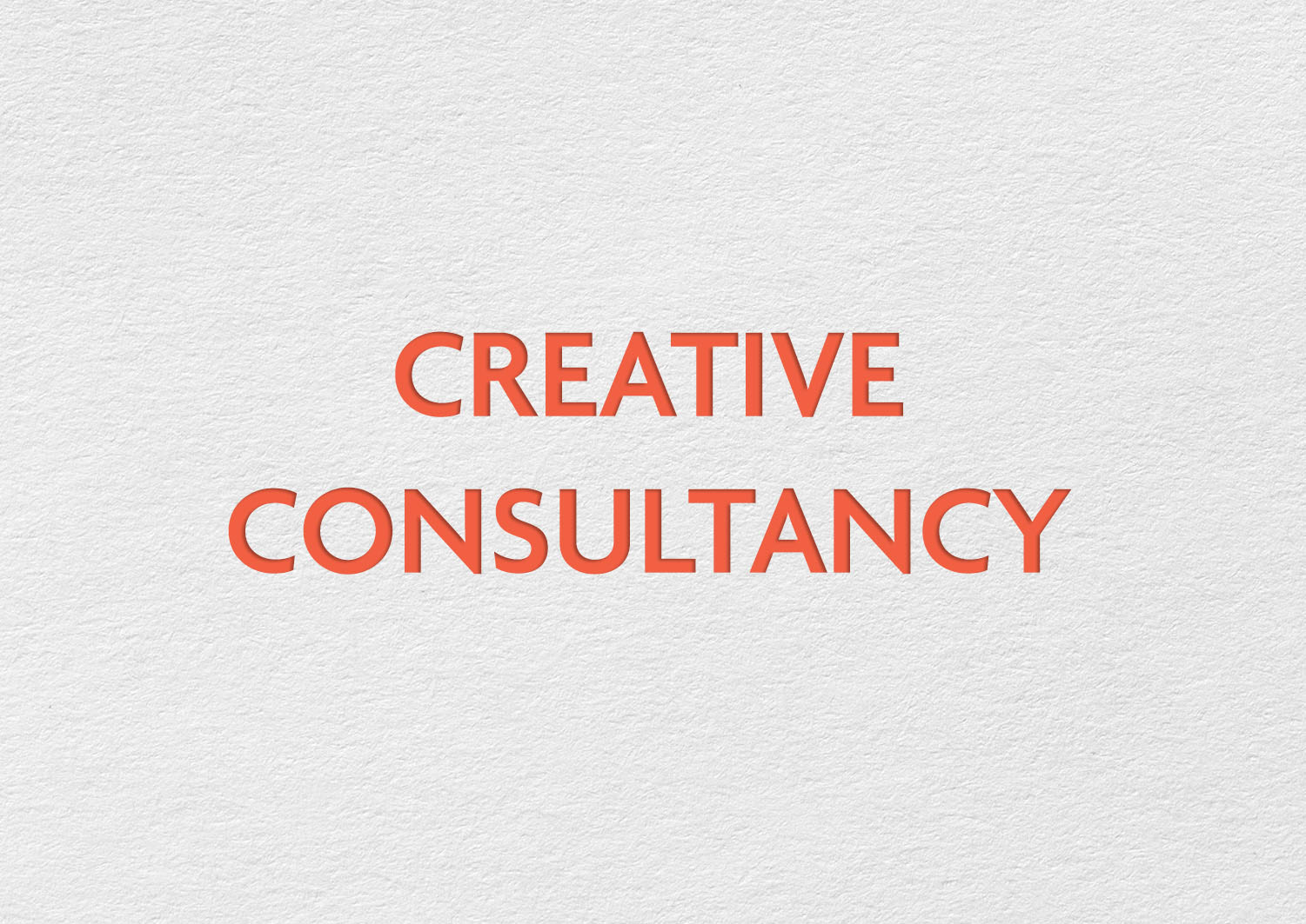 Creative Consultancy