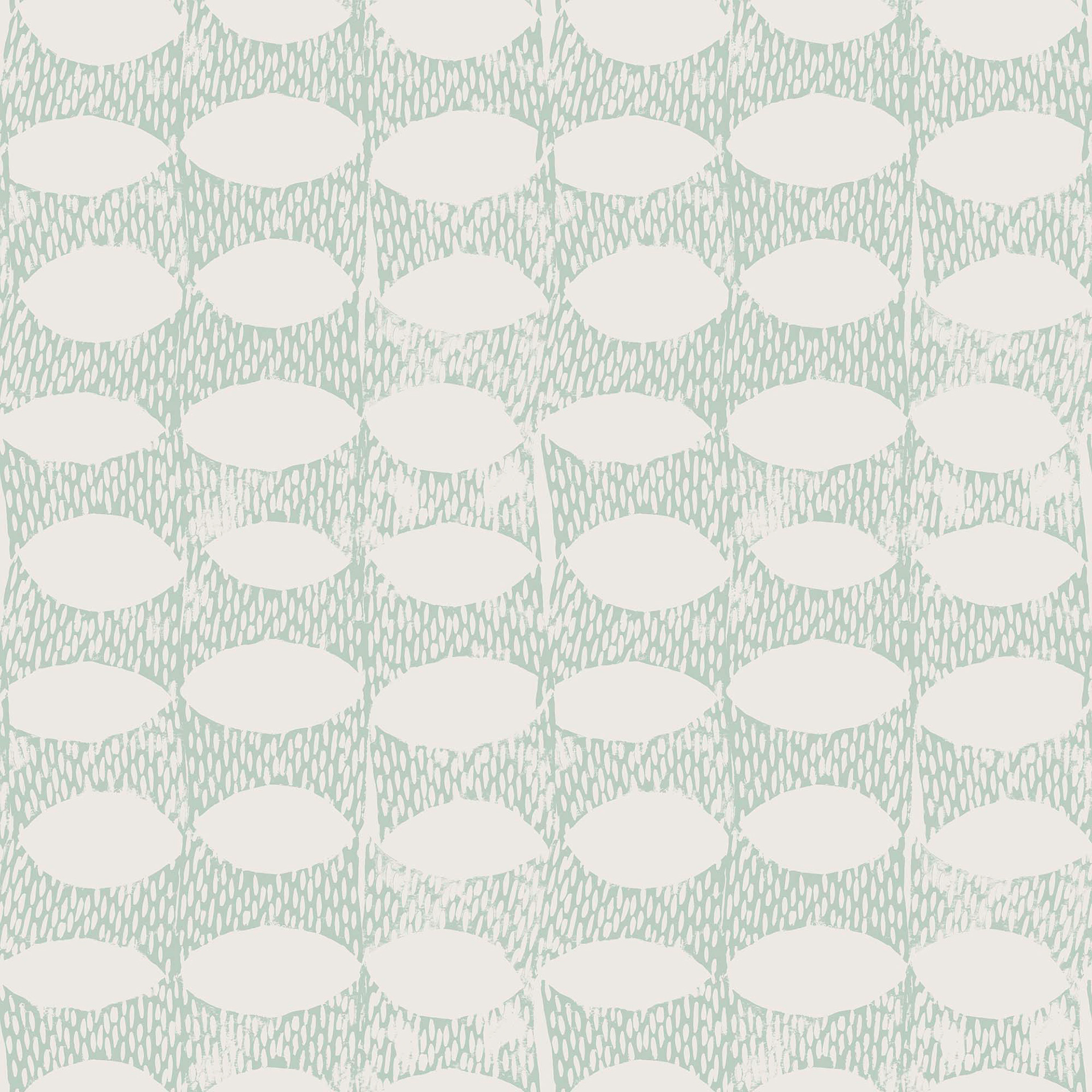 Arched Block Print in Light Green