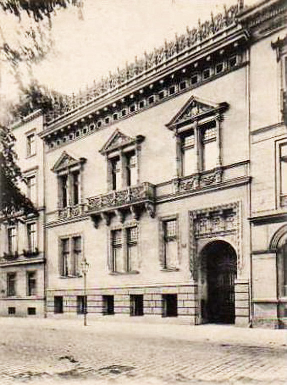 photograph 1910, courtesy of the Museum of Architecture in Wroclaw