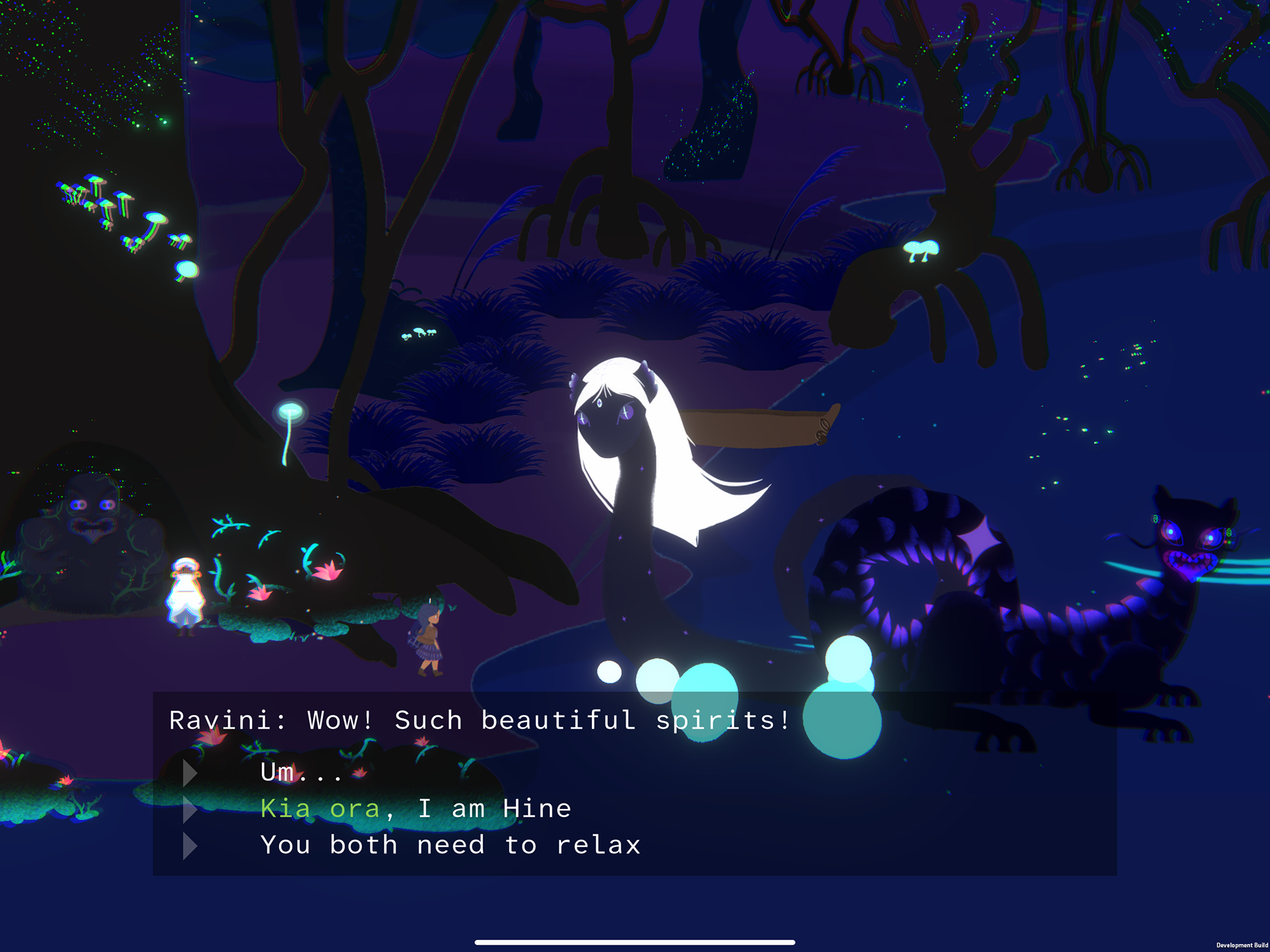 Speaking with the Taniwha and Nāga in English Mode