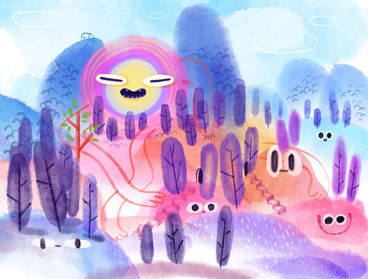 Countryside hugs