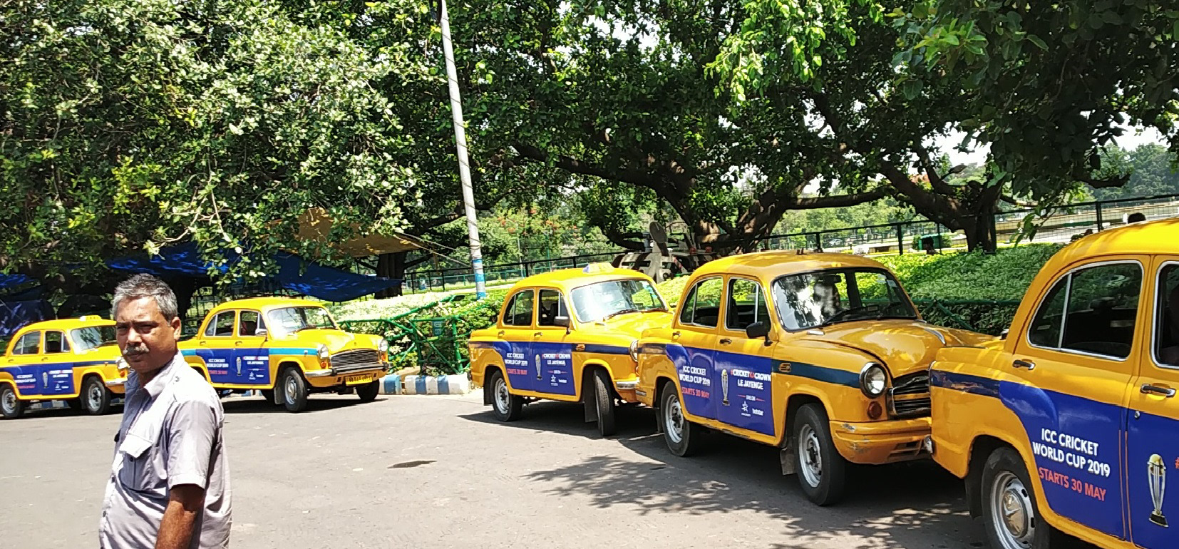 Victoria Maidan Taxi branding display