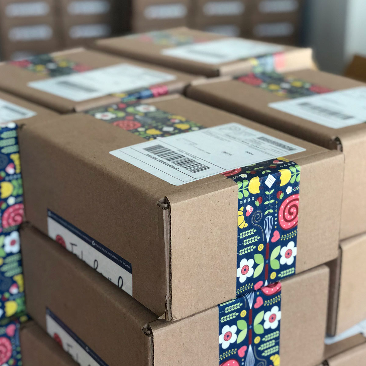 Shipping labels are recyclable—backings, too!