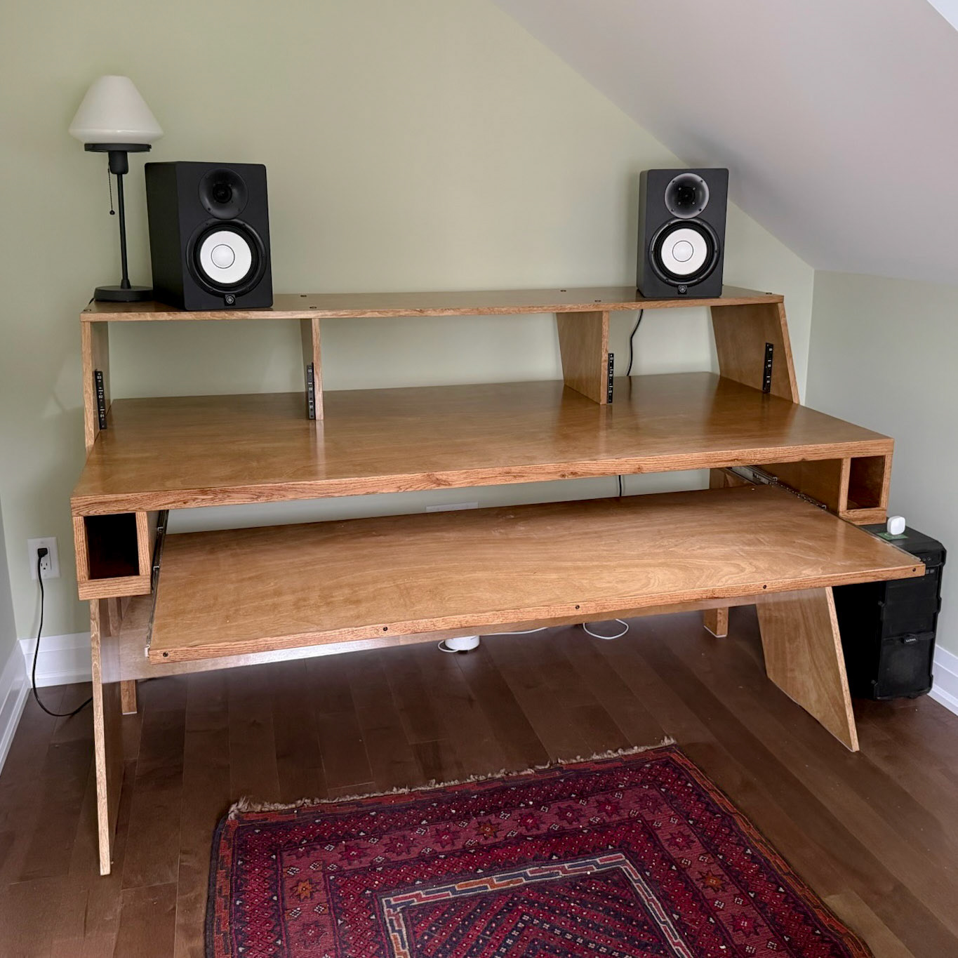 Custom Desk for Sound Recording