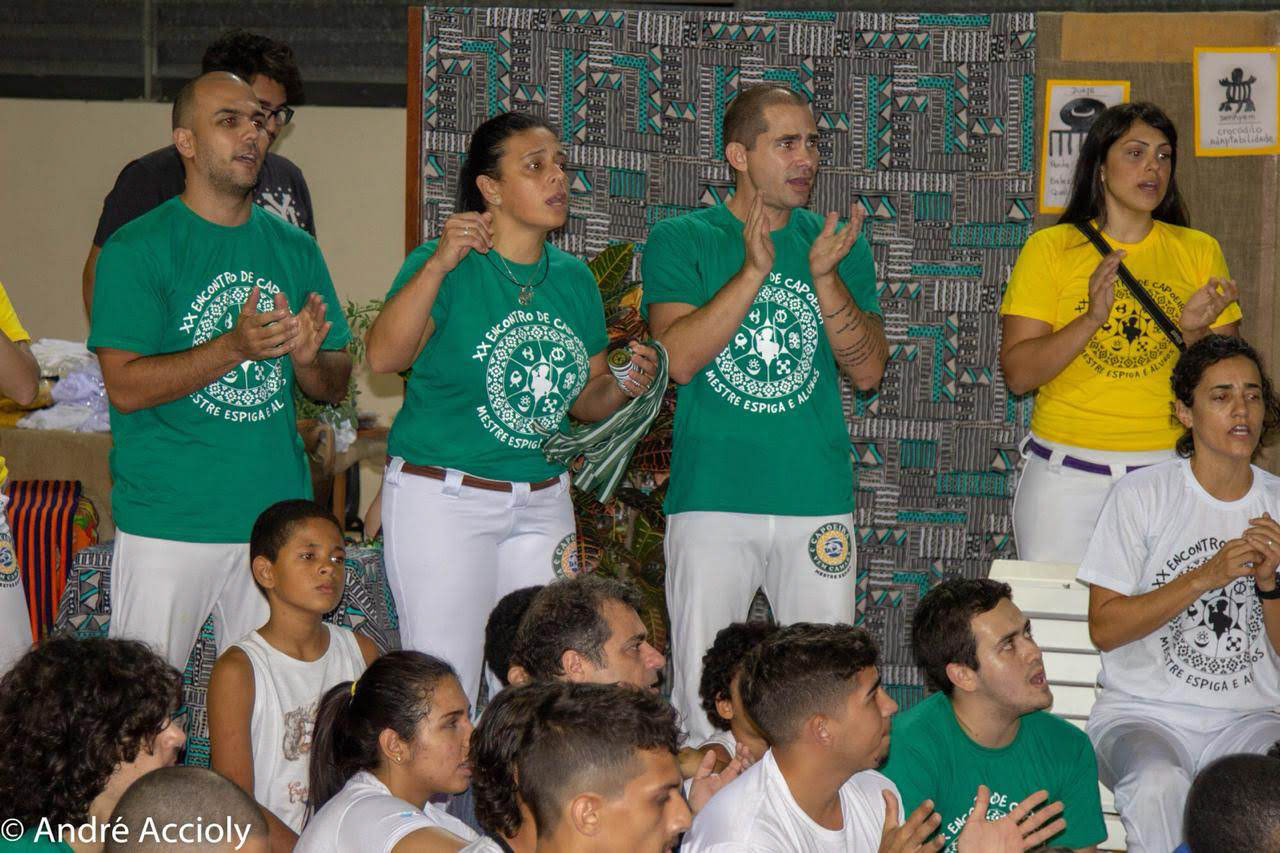 XX Encontro de Capoeira Mestre Espiga e Alunos 2018. 