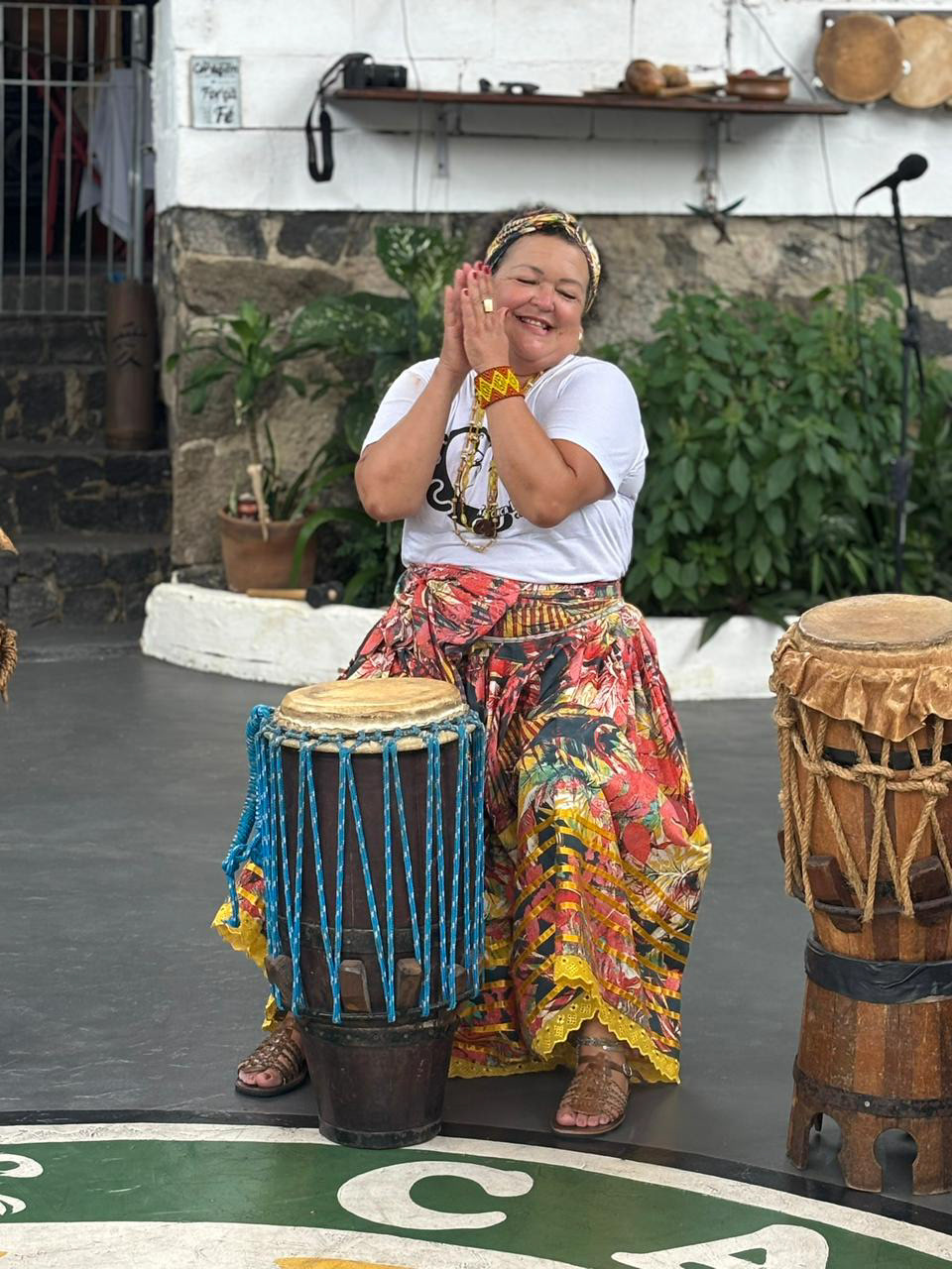 Oficina de Samba de Roda_Mestra Claudinha Reconcalagos