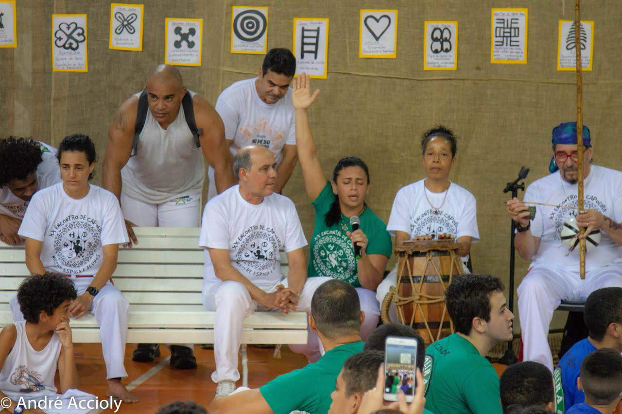 XX Encontro de Capoeira Mestre Espiga e Alunos 2018. 
