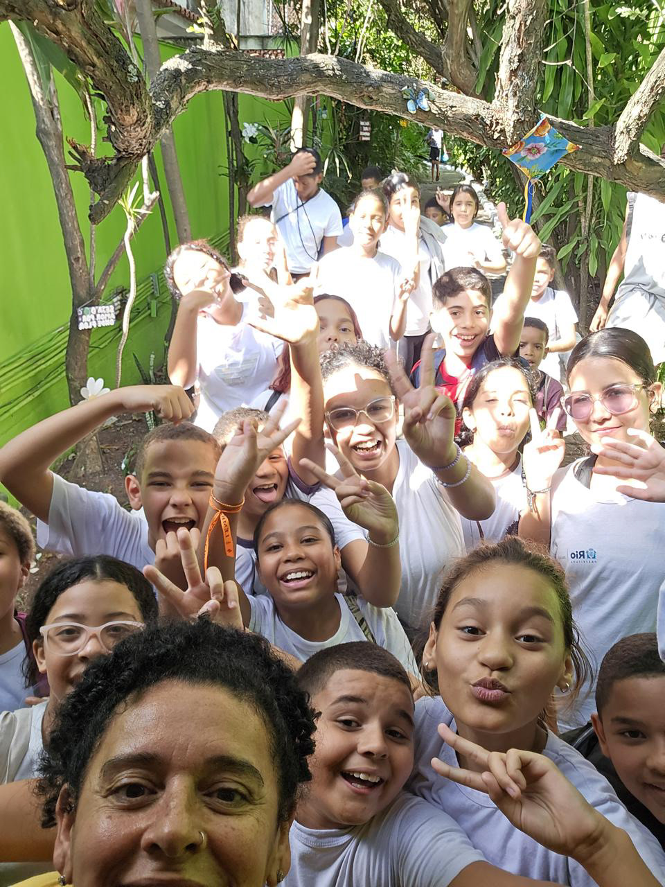 Capoeira Itinerante Clube Escolar Rio das Pedras no Ponto de Cultura UBEMTEM Praça Seca
