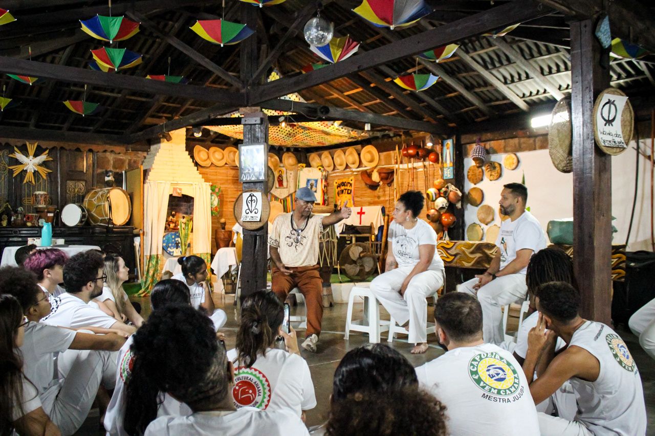 Mestre Rafael Magnata, Mestra Jujuba e Mestre Apache