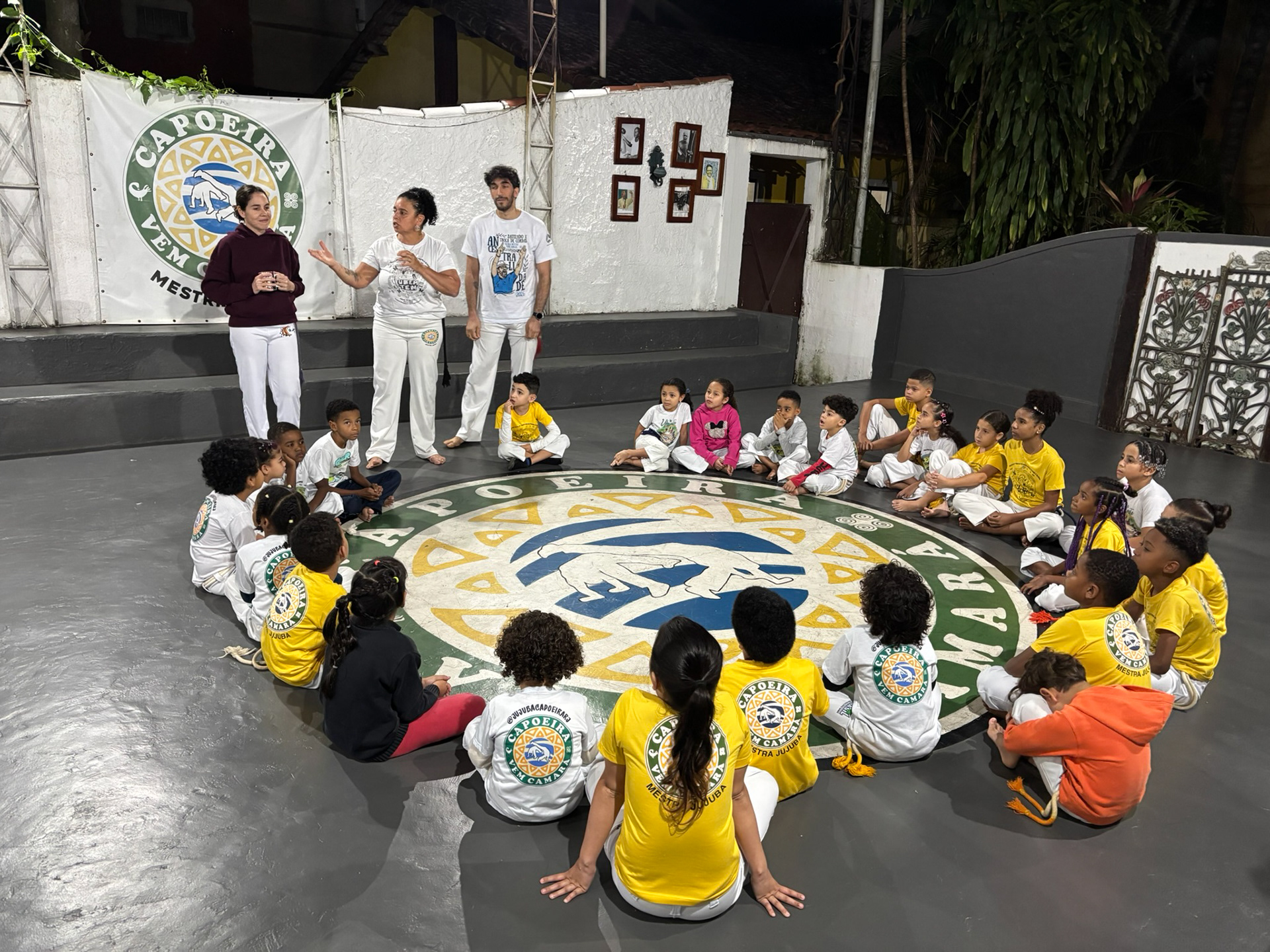 Vivência com Profª Maria Flor e Mestre Ruan de Vargas