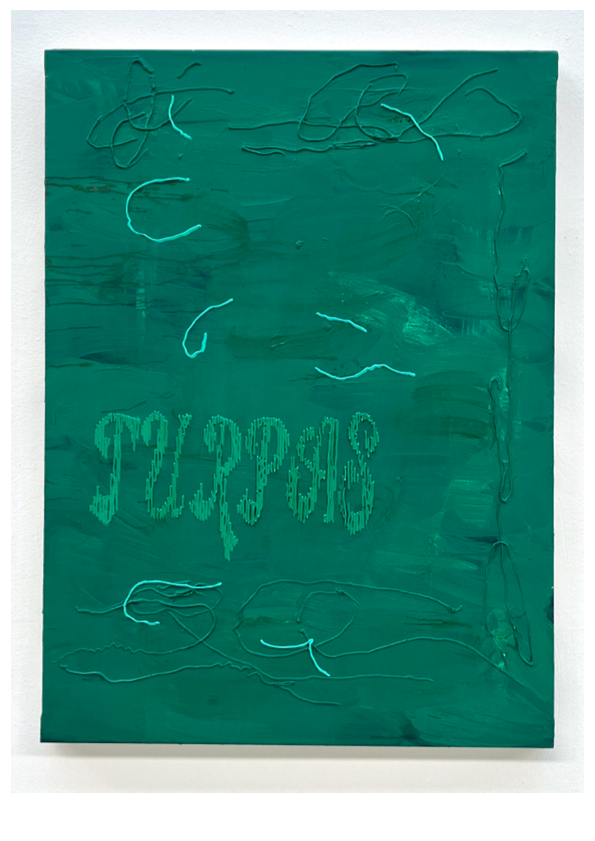 Turpas (turpas), 9.500,- DKK. 80x110 Acrylic on canvas