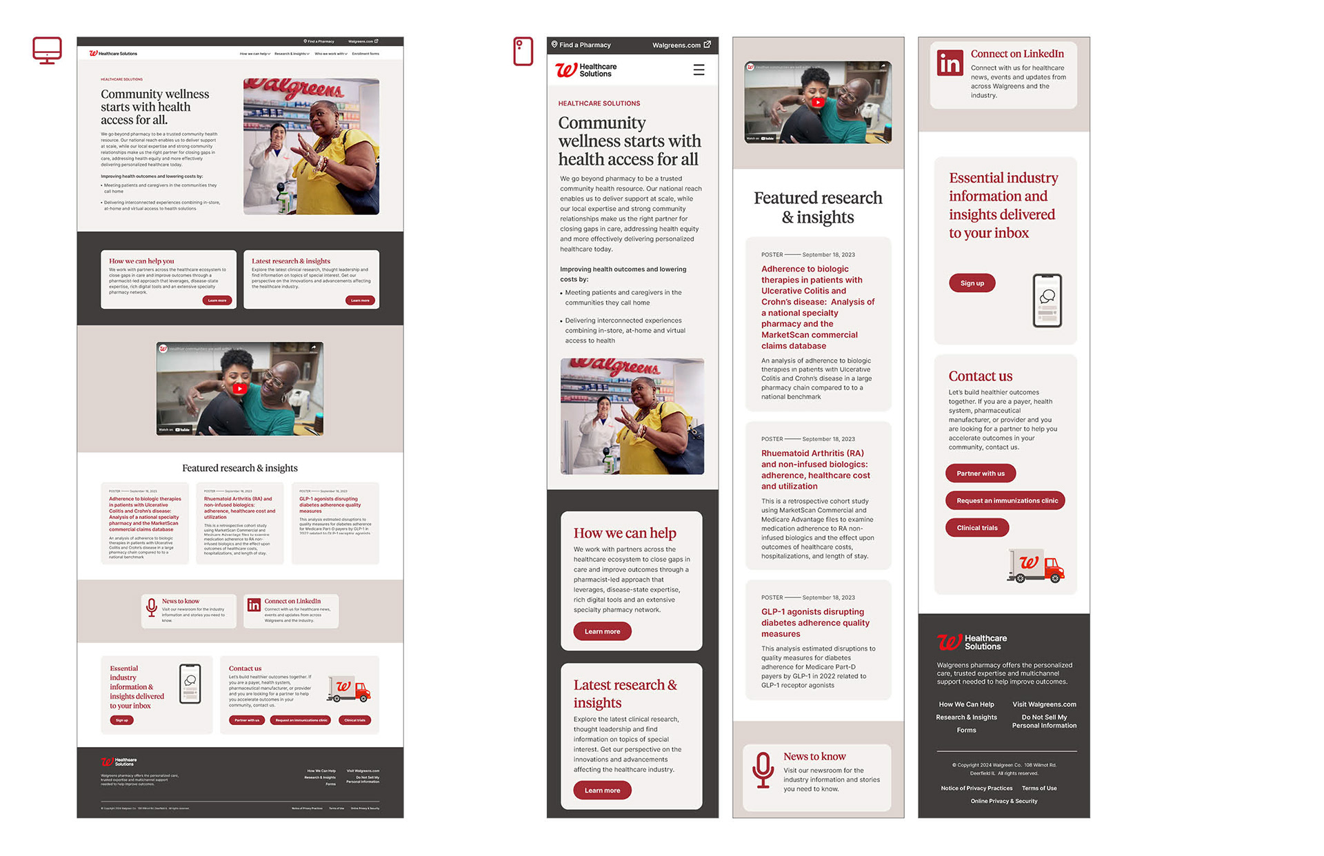 WSP Healthcare Solutions Website