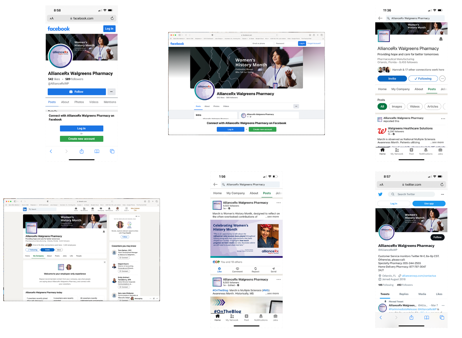 Social Media Campaign – Women's History Month