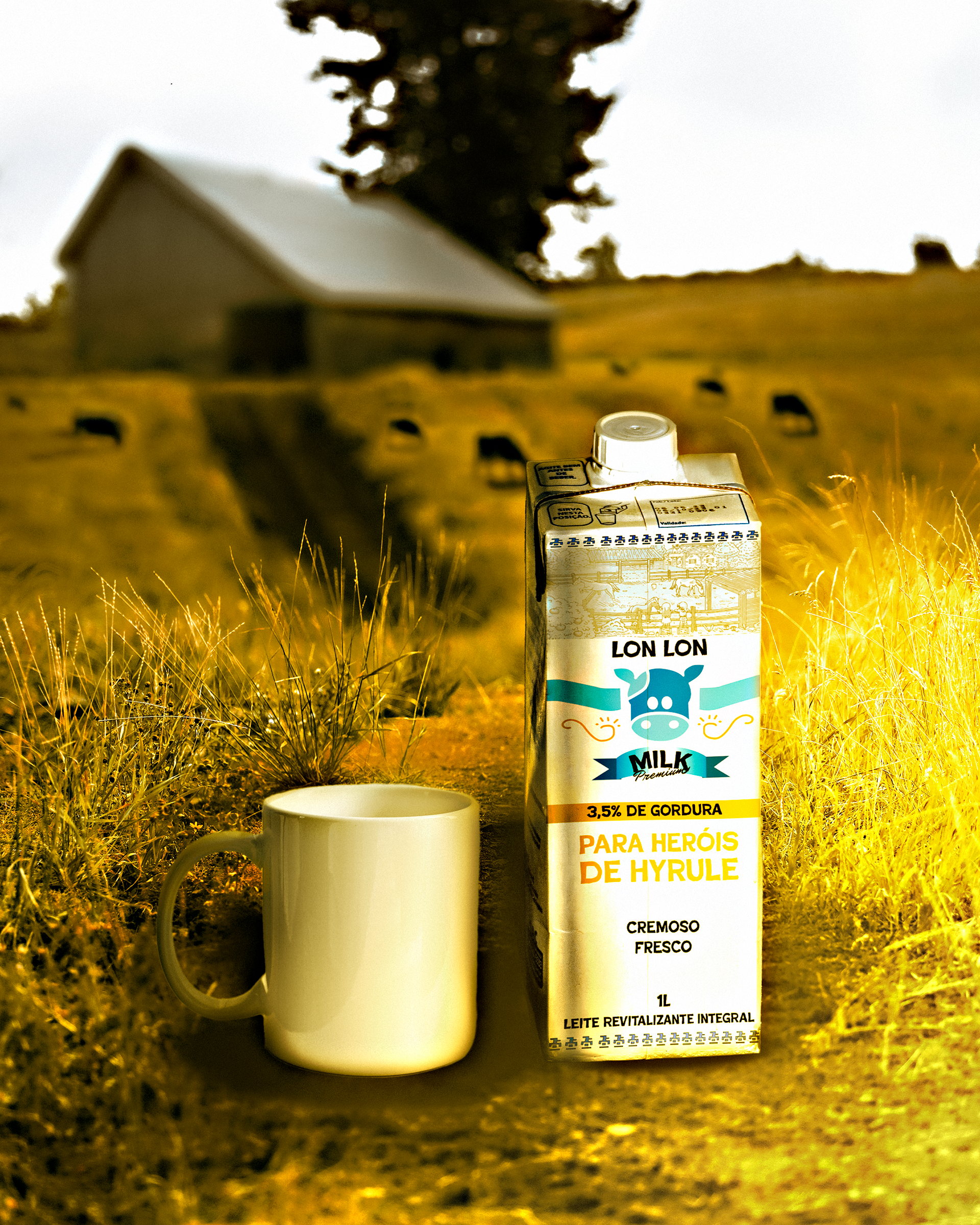 Projeto de estudos Lon Lon Milk