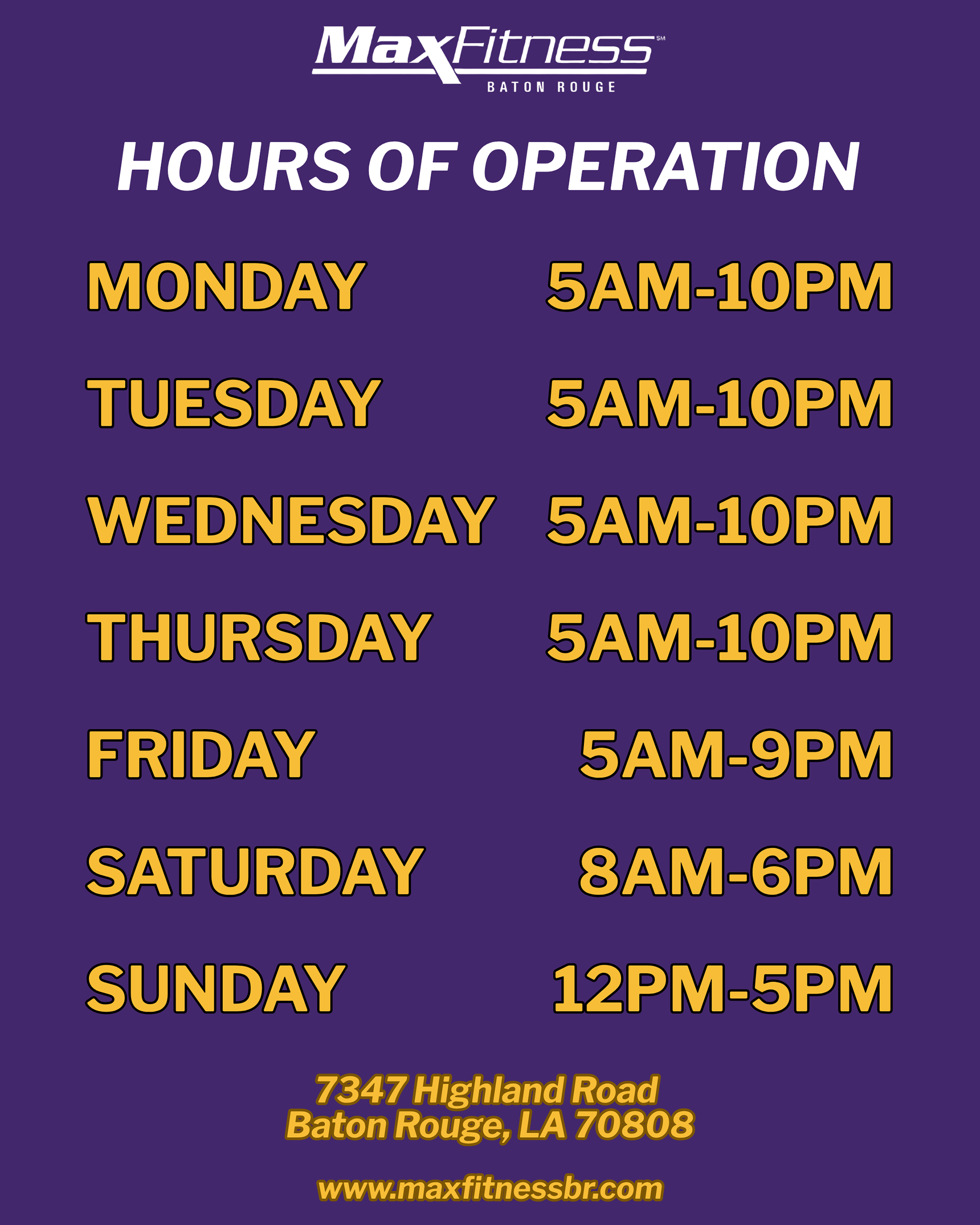 Hours of Operation Graphic 9/1/26