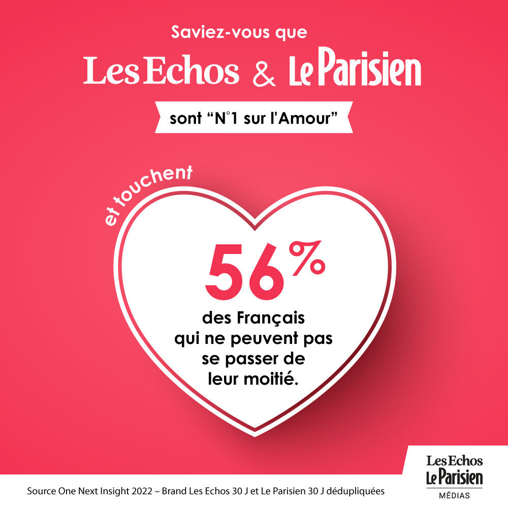 Les Echos-Le Parisien Médias : Post Linkedin