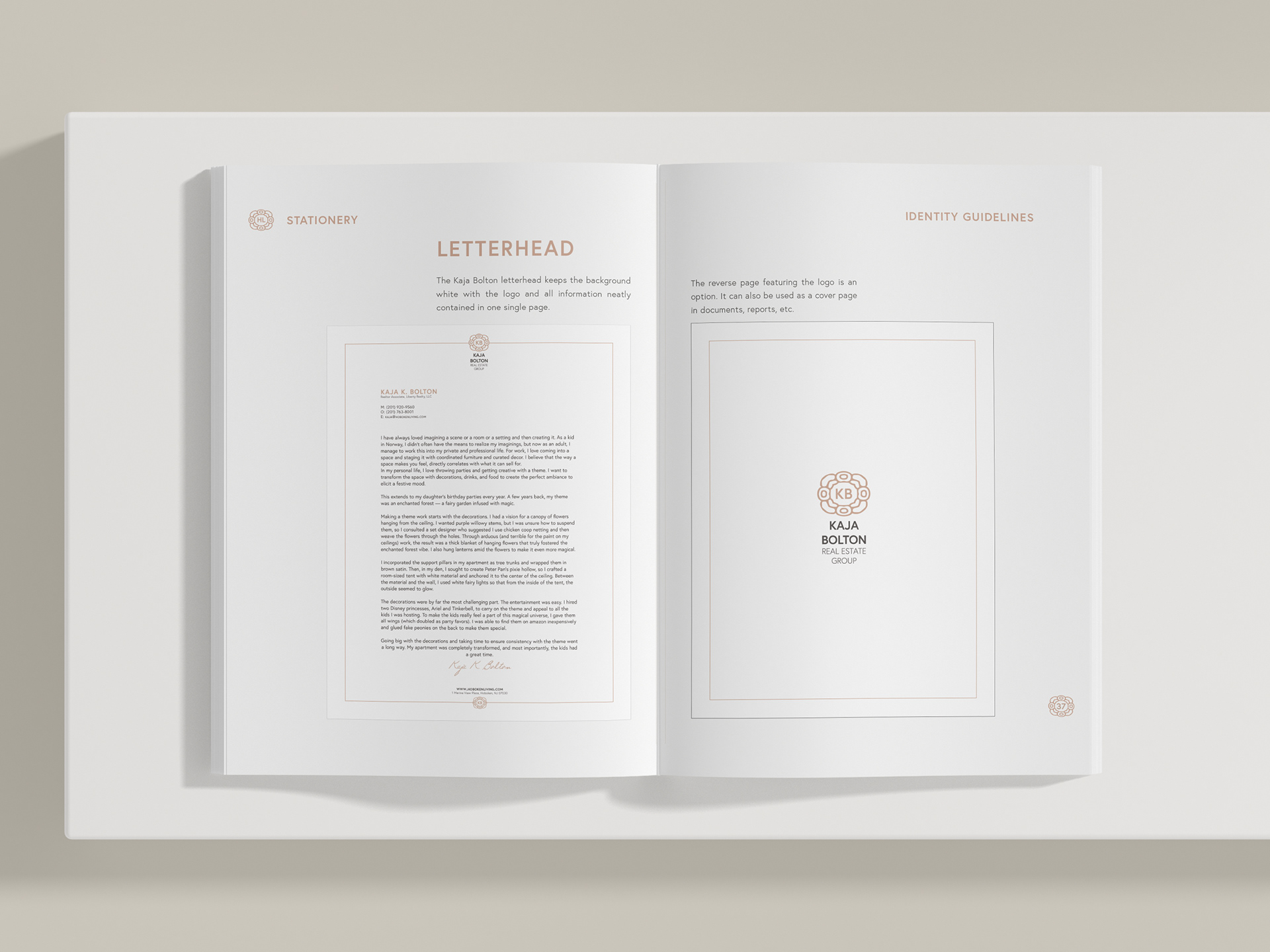 Identity Guidelines: Letterhead