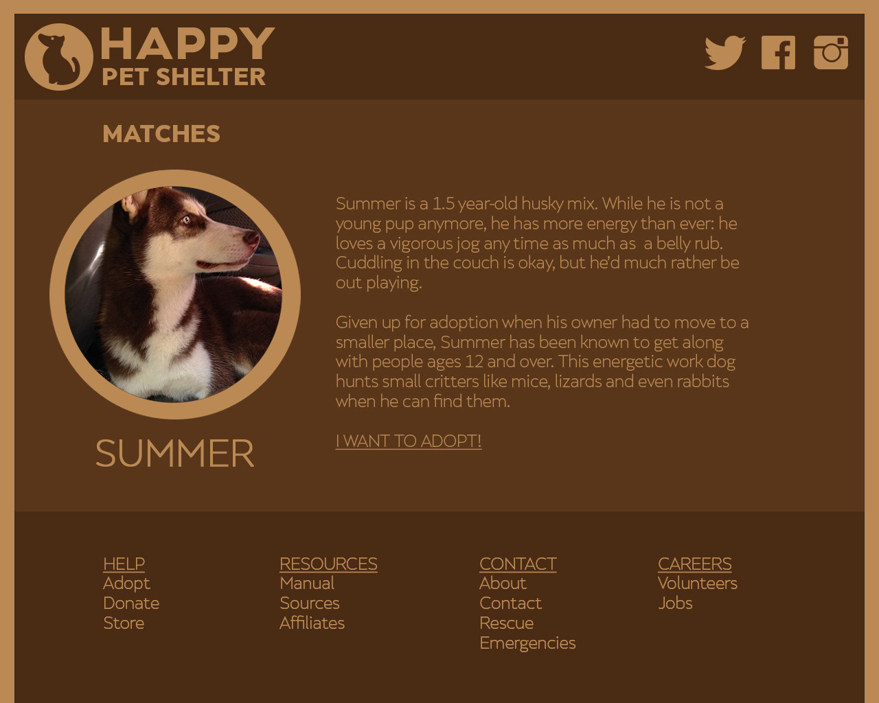 Proposed Website