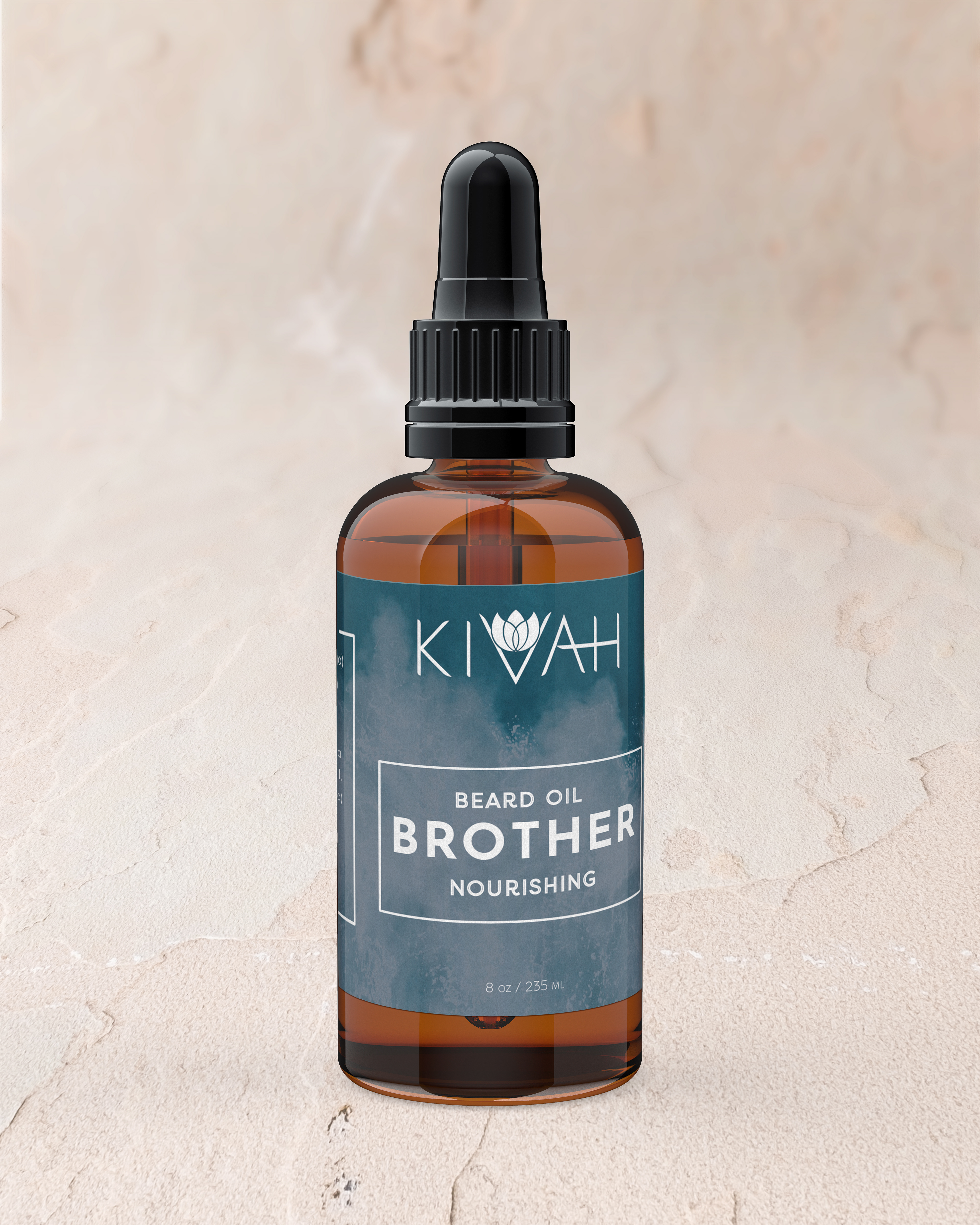 Brother Beard Oil Label