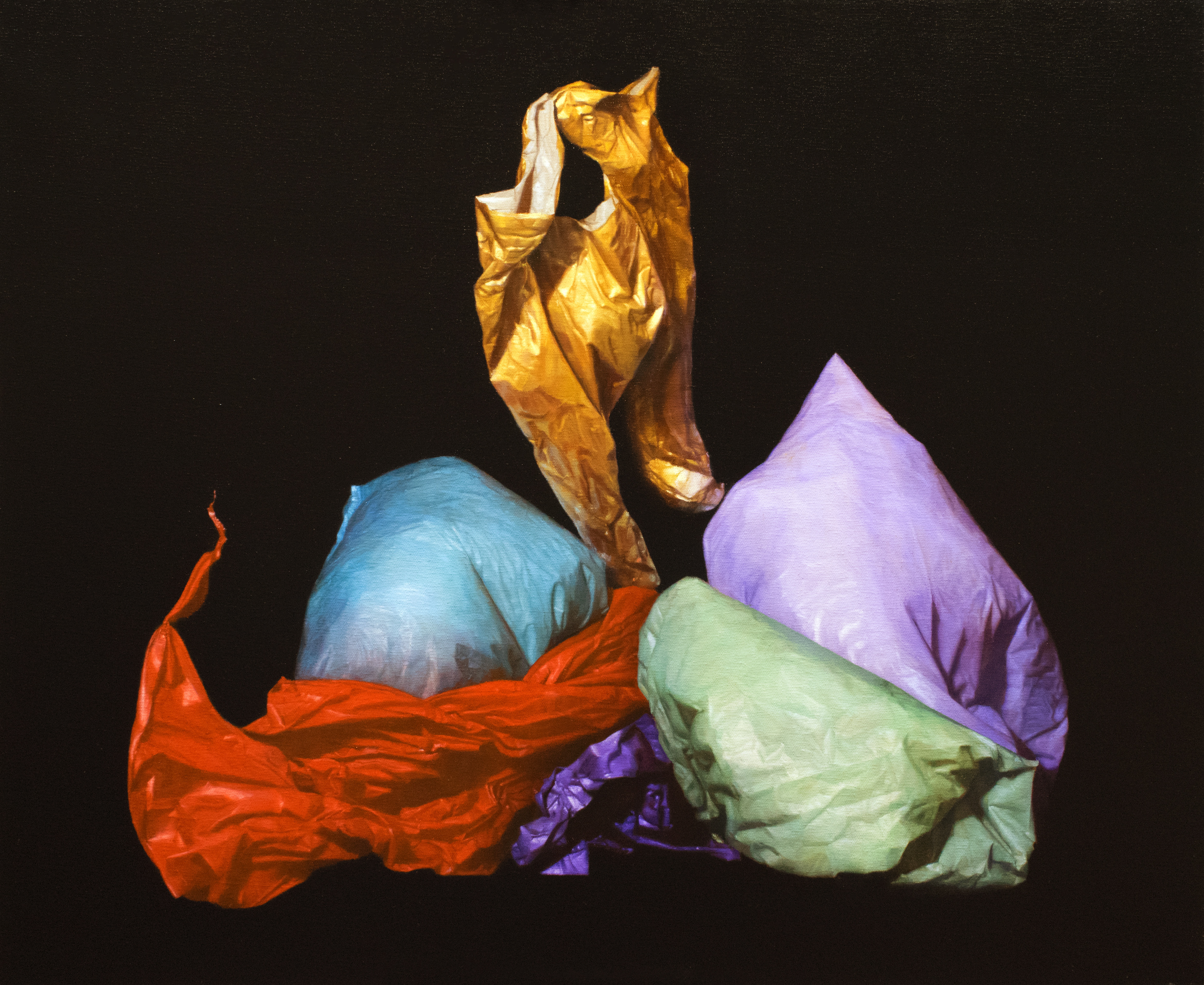 Sem título, 2019, 73x60 cm, óleo sobre tela