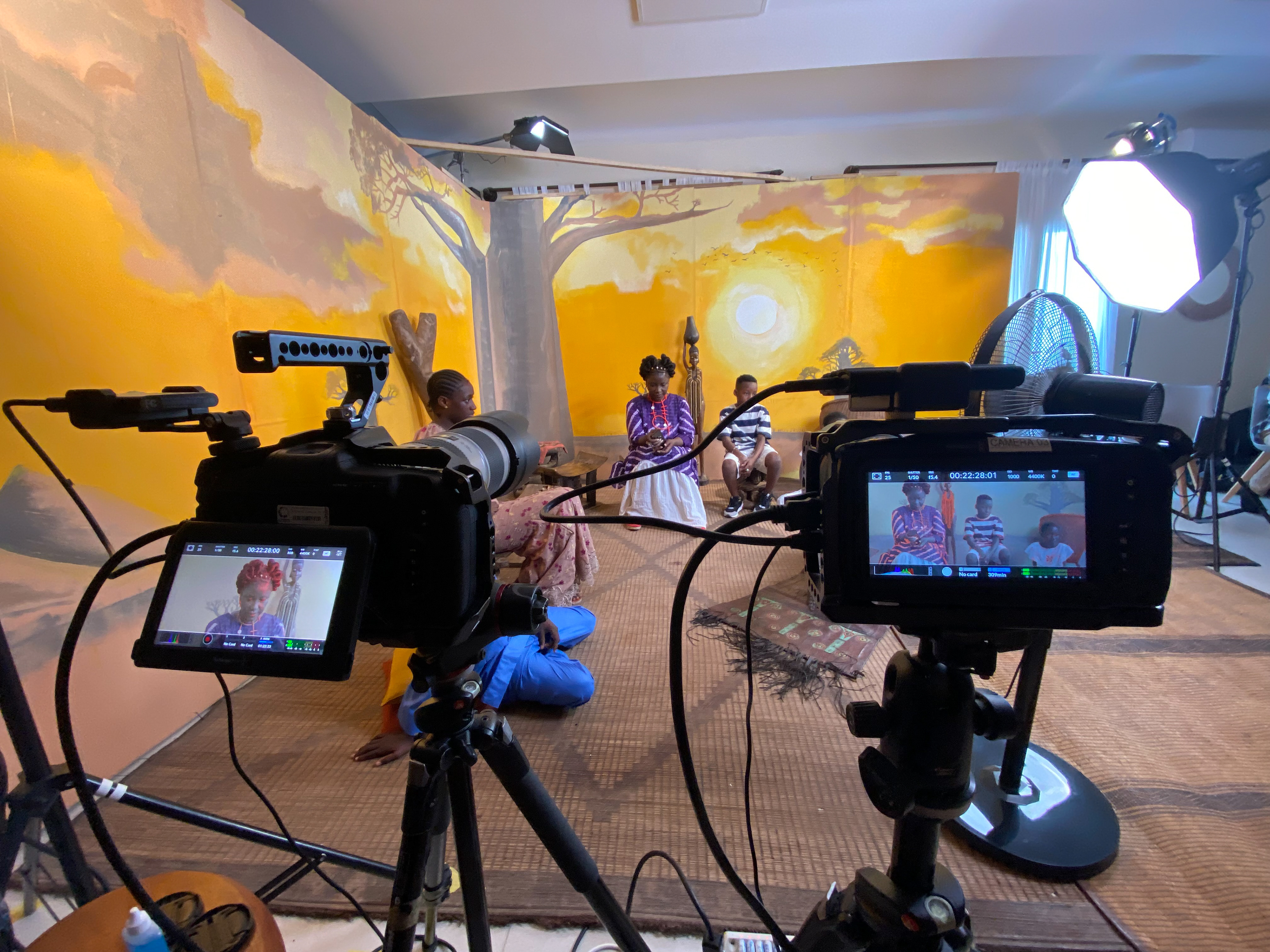 Camera tests in Dakar, Sénégal