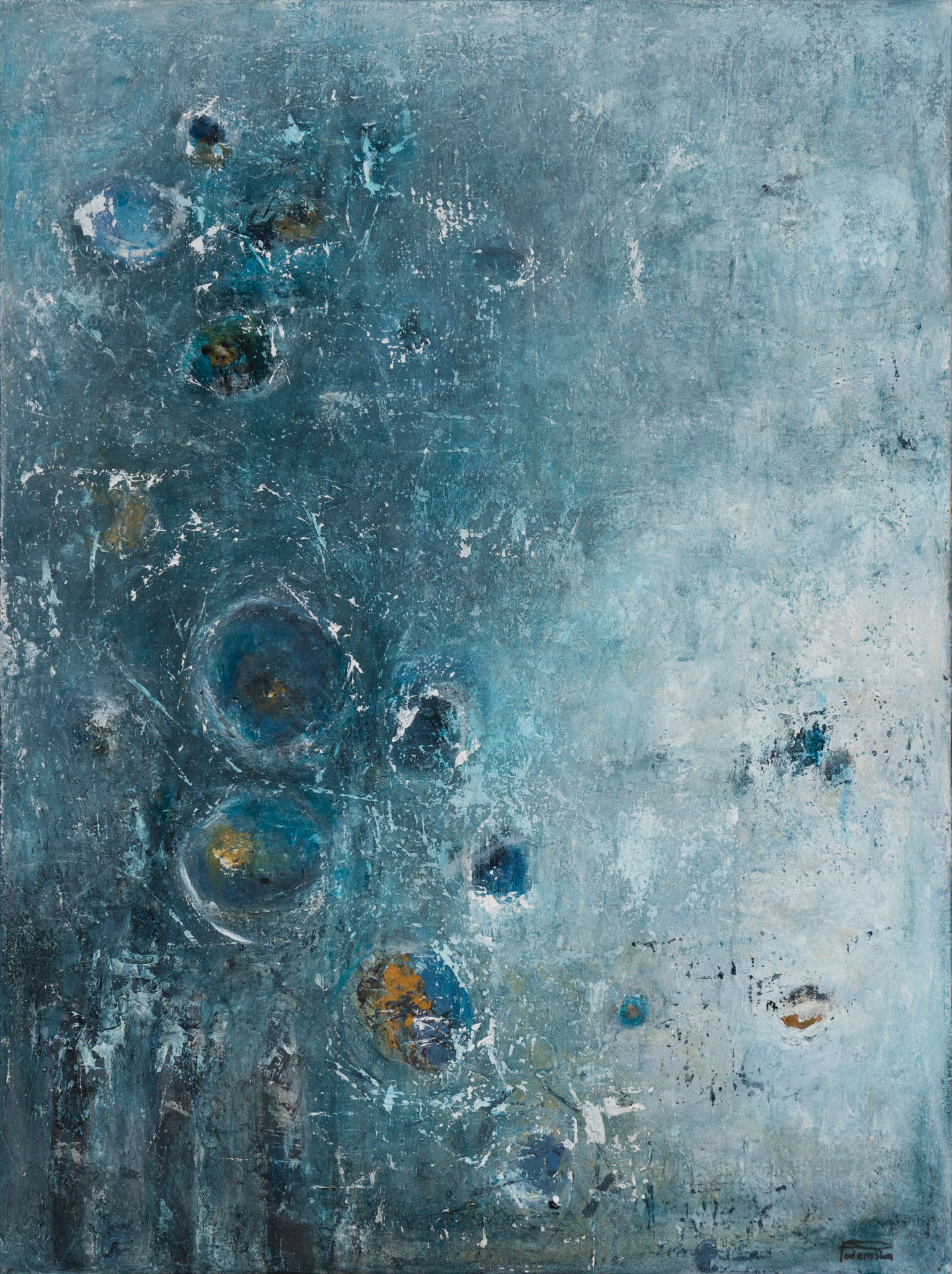 Daria Podemska Drops of sensibility II 76x101CM