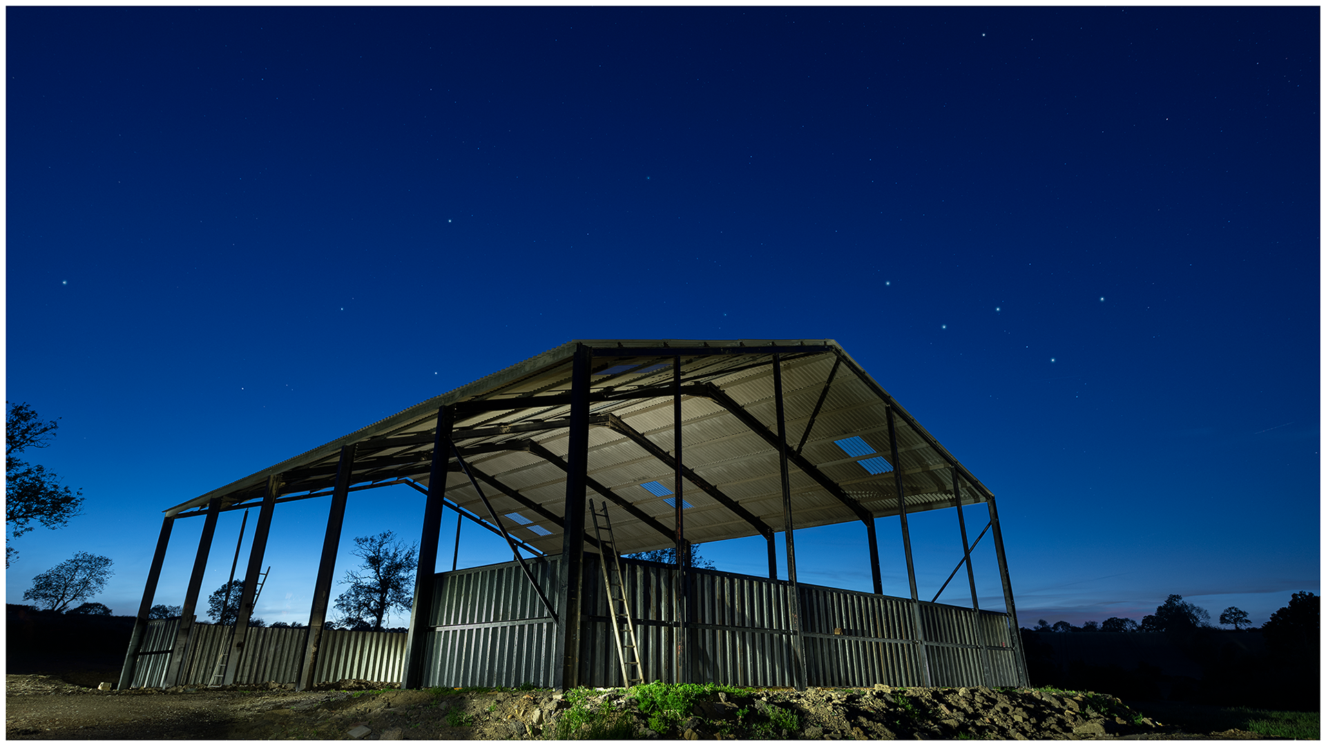 Barn and Cassiopeia