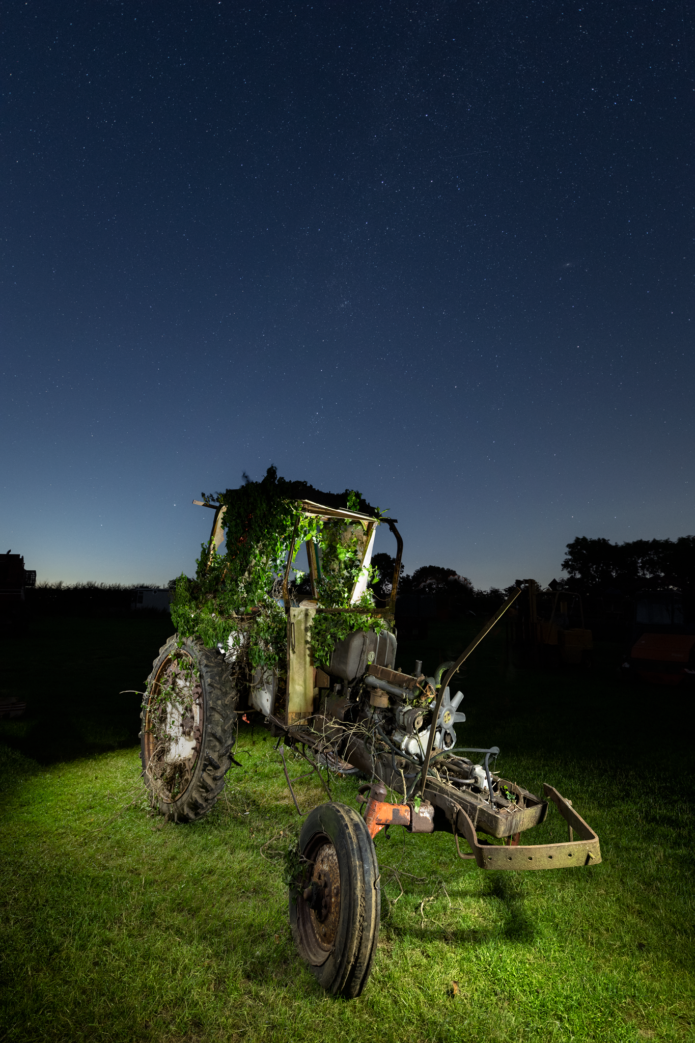 "Ivy", the overgrown tractor