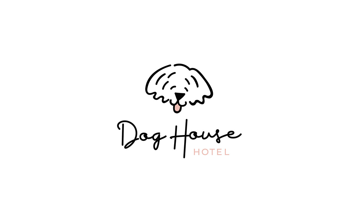 Maddy Van Orman Dog House Hotel Branding