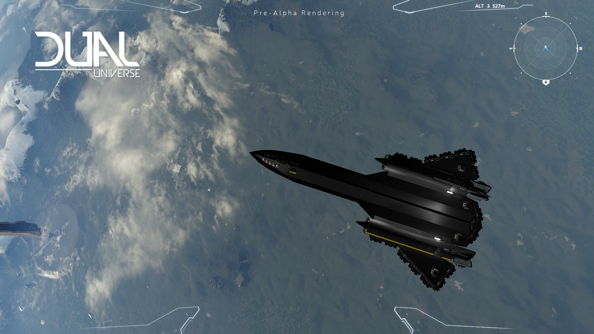SR-71 Blackbird - Arkship Recon Mission - Dual Universe Pre-Alpha