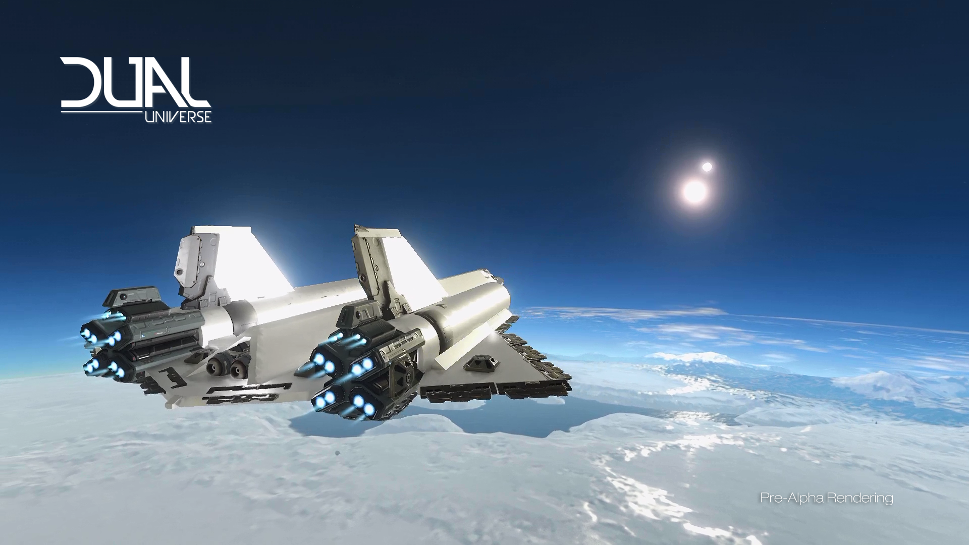 Geo's A-12 (SR-71 Blackbird) from the Dual Universe Pre-Alpha