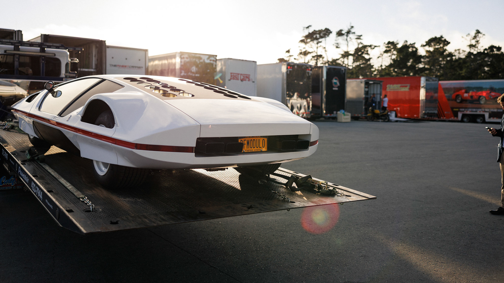 One-off 1970 Ferrari 512 S "Modulo" Concept Car Penned by Pininfarina 