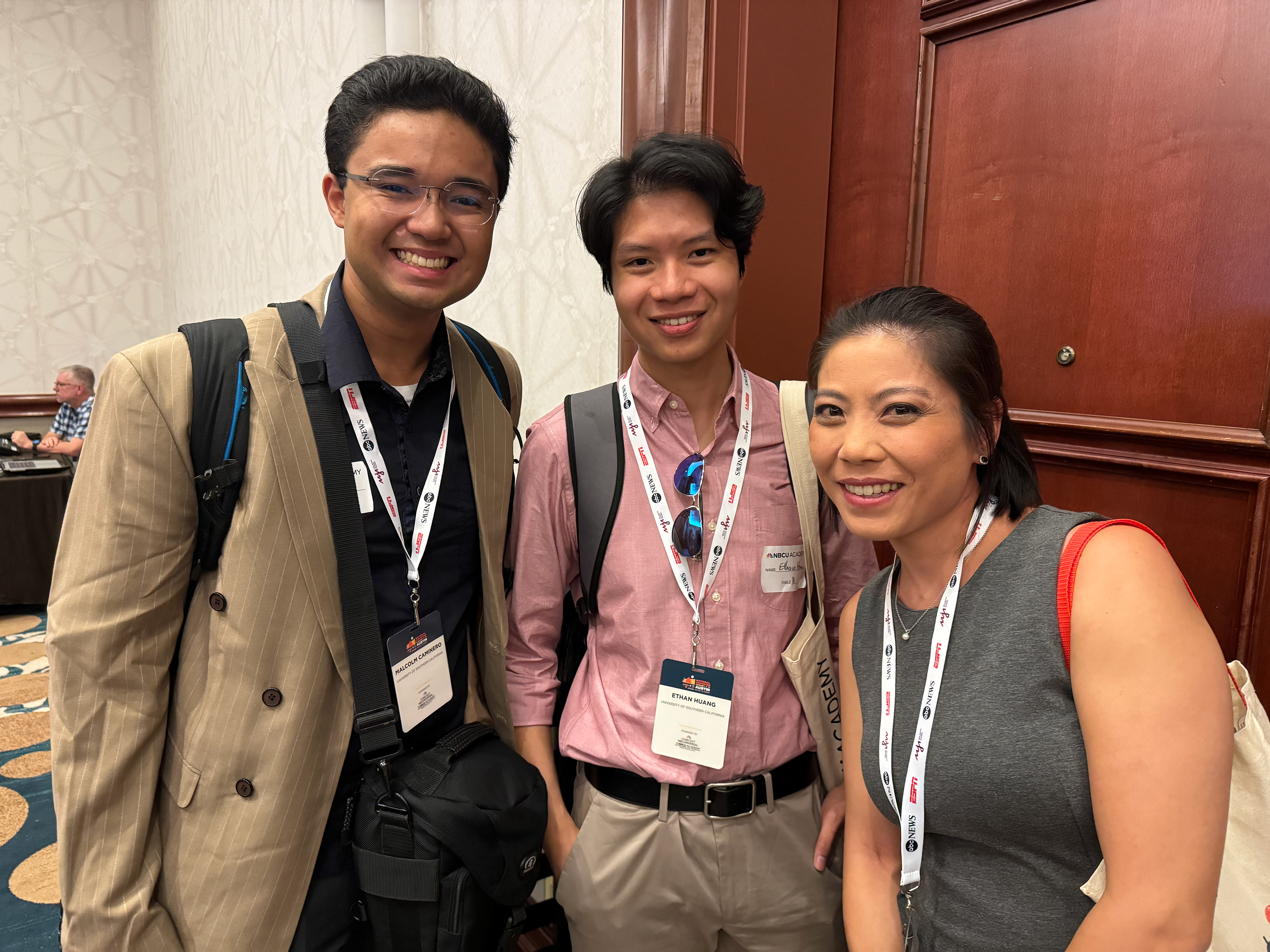AAJA-USC with CNN's Natasha Chen at AAJA 2024