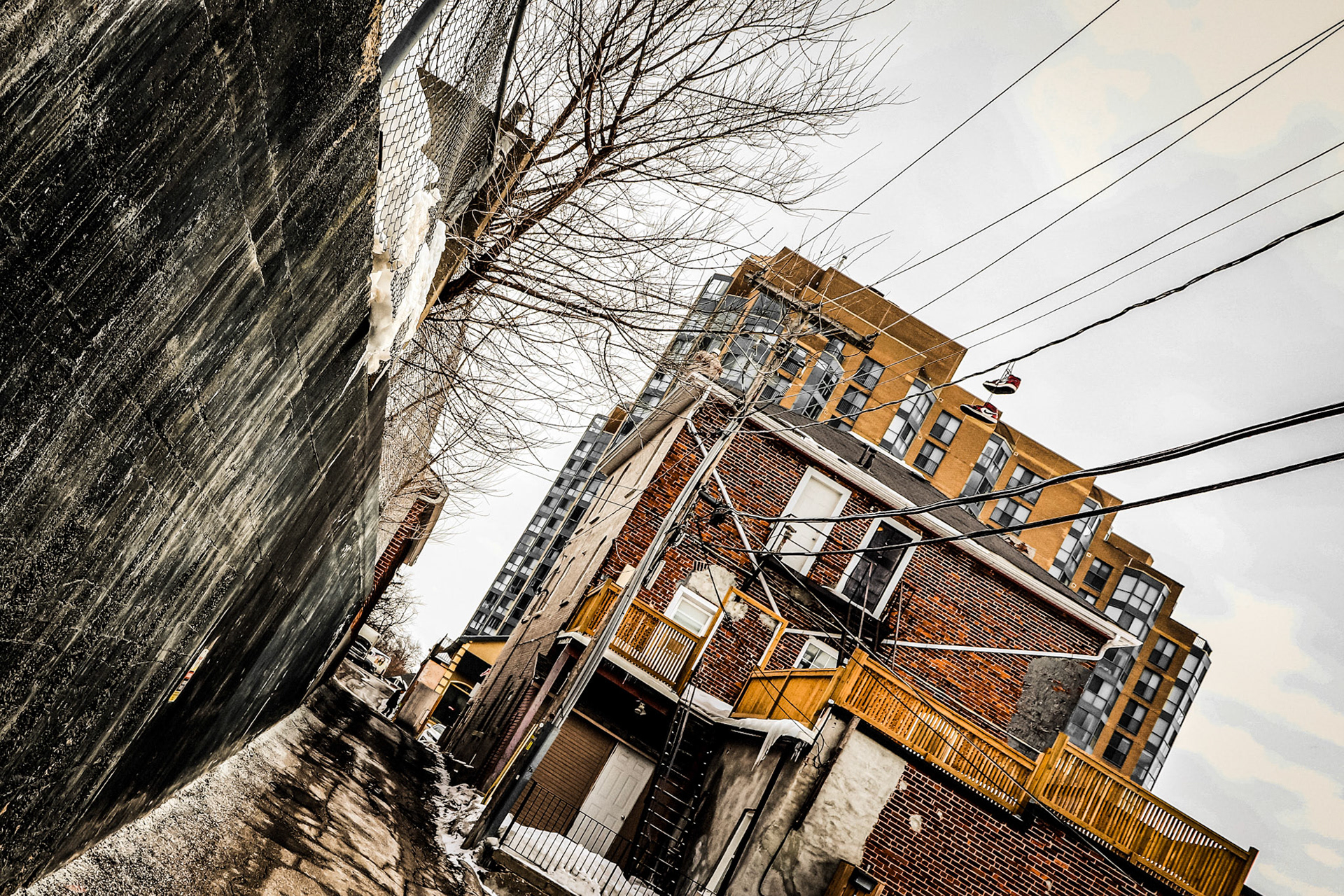 Shit Heels on a Wire