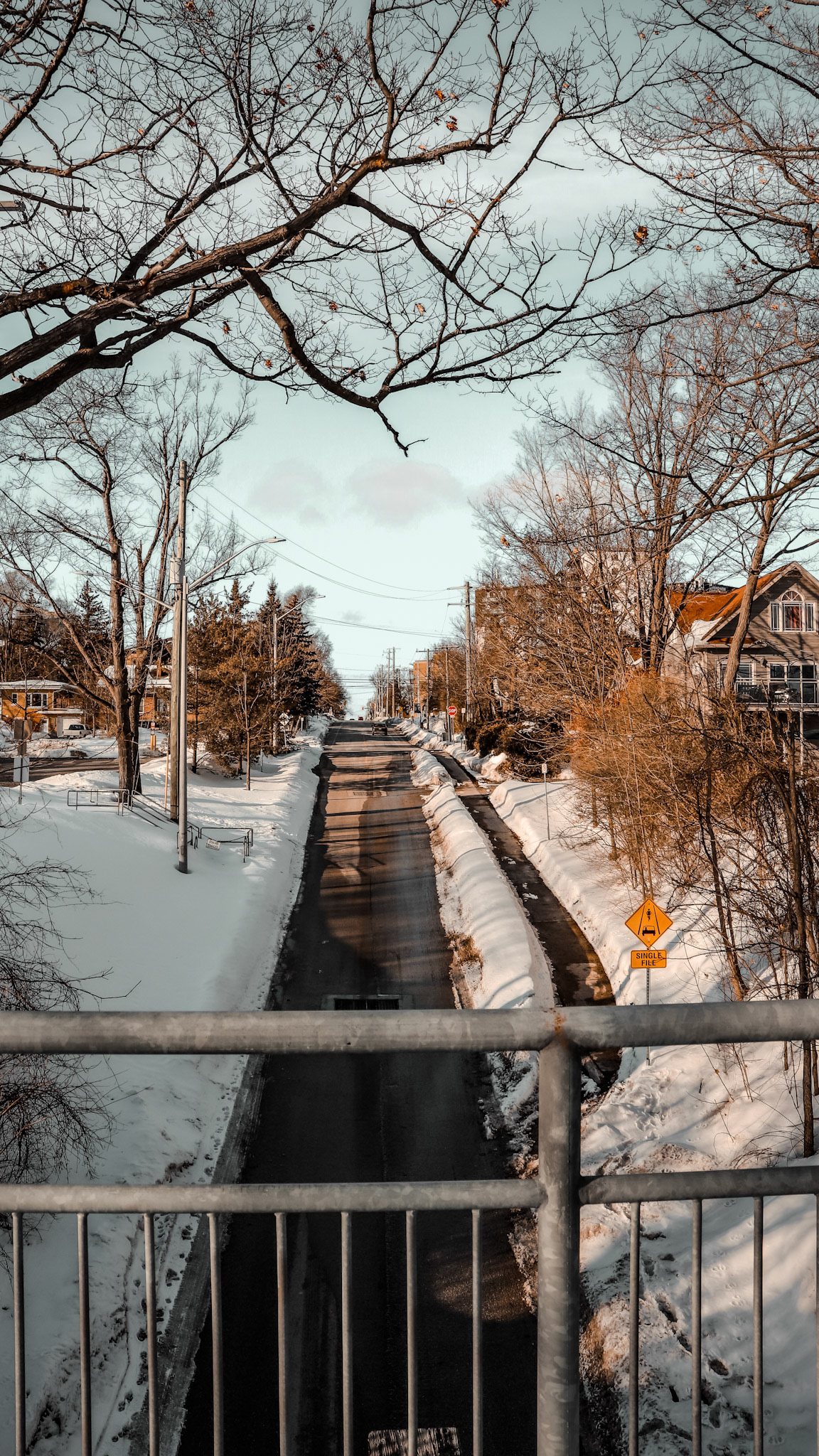 Johnson Street Bridge Facing Blake Street