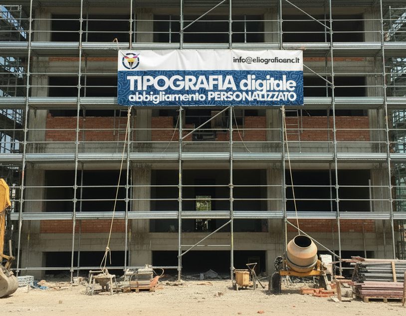 striscioni pvc, tnt  e mesh