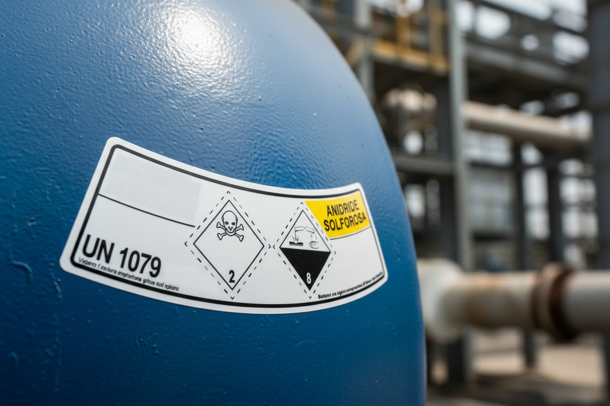 adesivi alta adesività per bombole gas tecnici - estintori