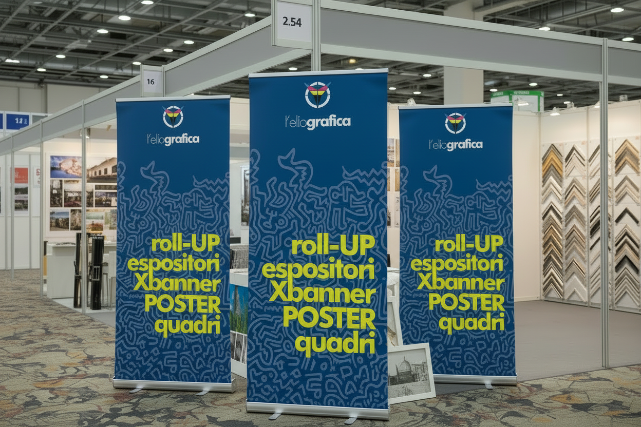 rollUp e strutture per eventi fieristici