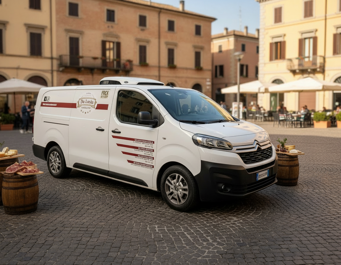 decorazione parziale per flotte aziendali