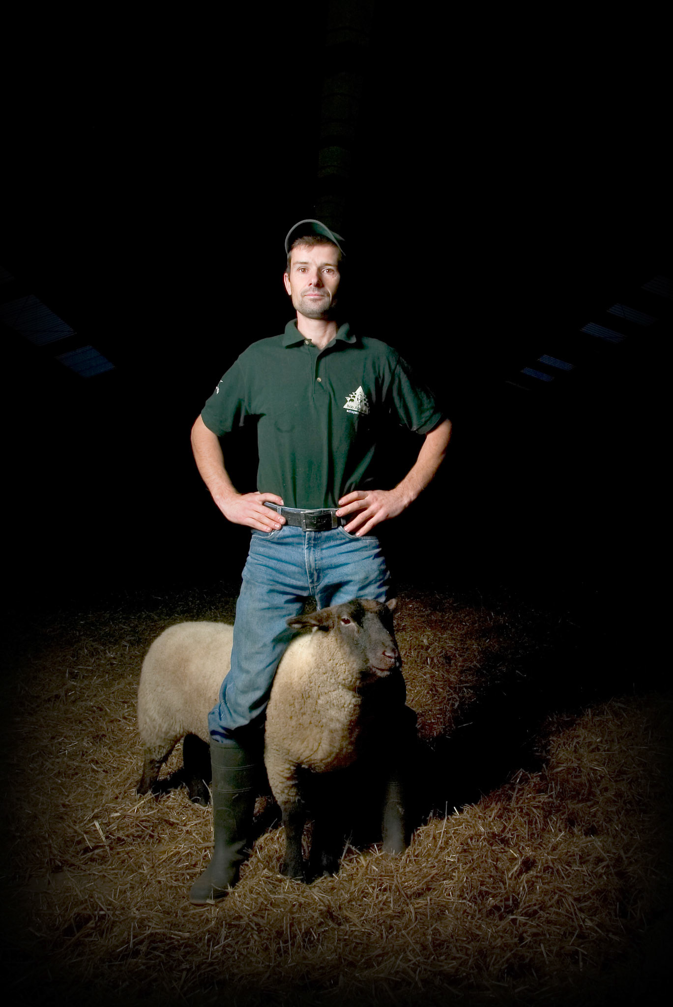 Nuenen, Rob Adriaans met schaap.