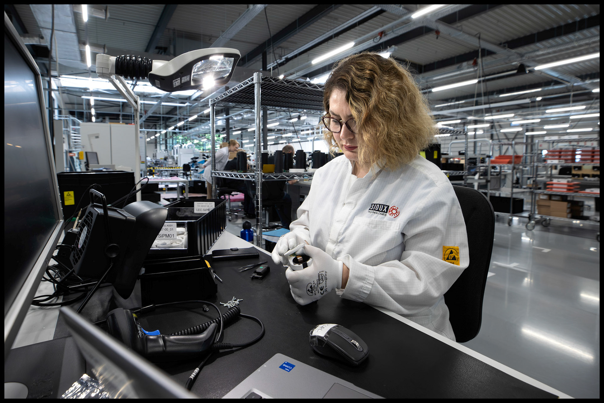 Eindhoven  assembly hal van Sioux Technologies.Sioux Technologies 