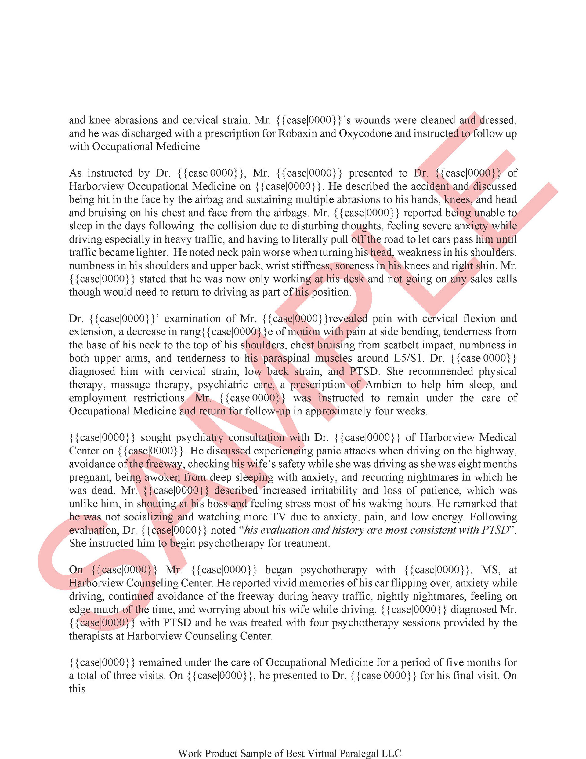 Washington State Case LaCOLOSSUS DEMAND LETTER FORMAT - with sample redactions Copyright 2013 Best Virtual Paralegal LLC Last revised 2015w