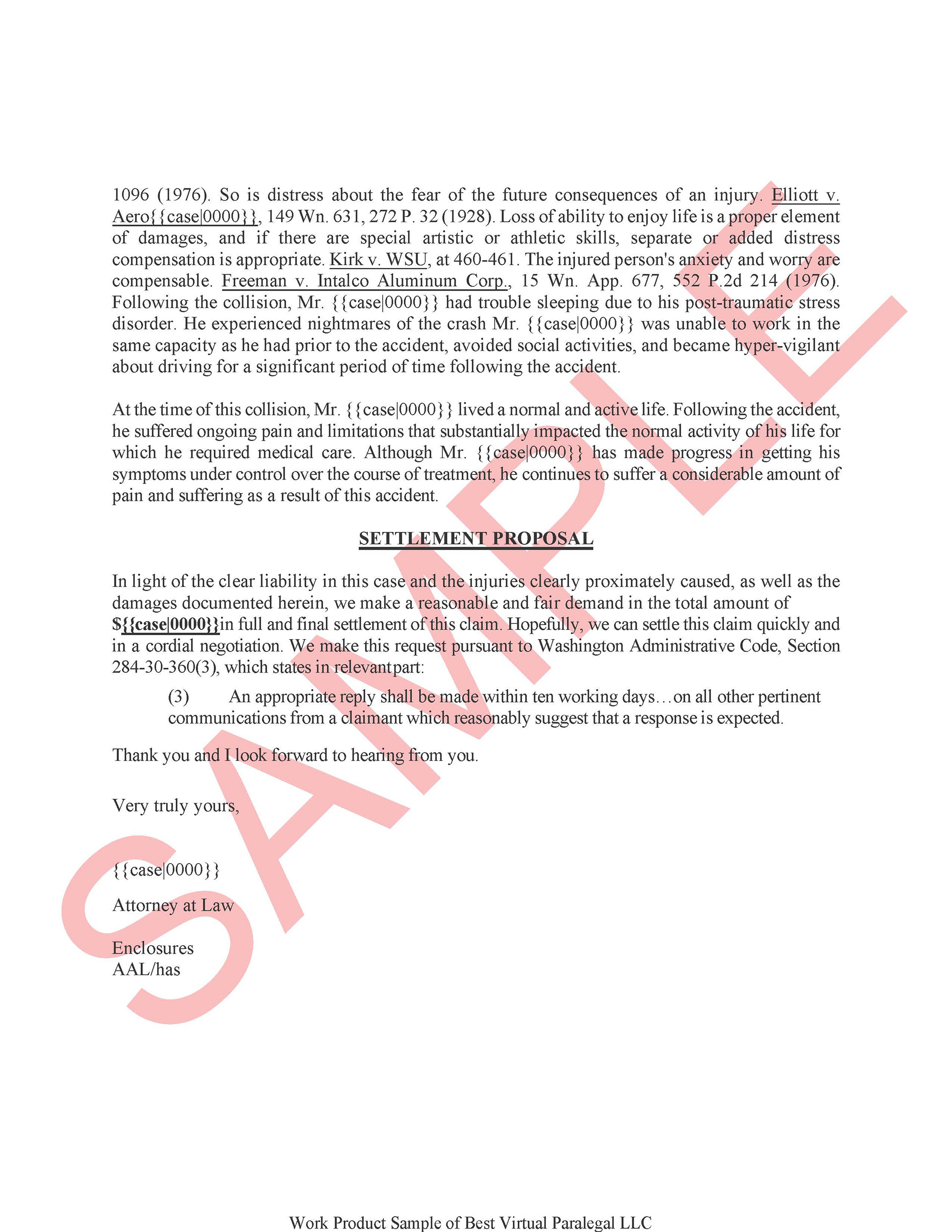 Washington State Case Law
